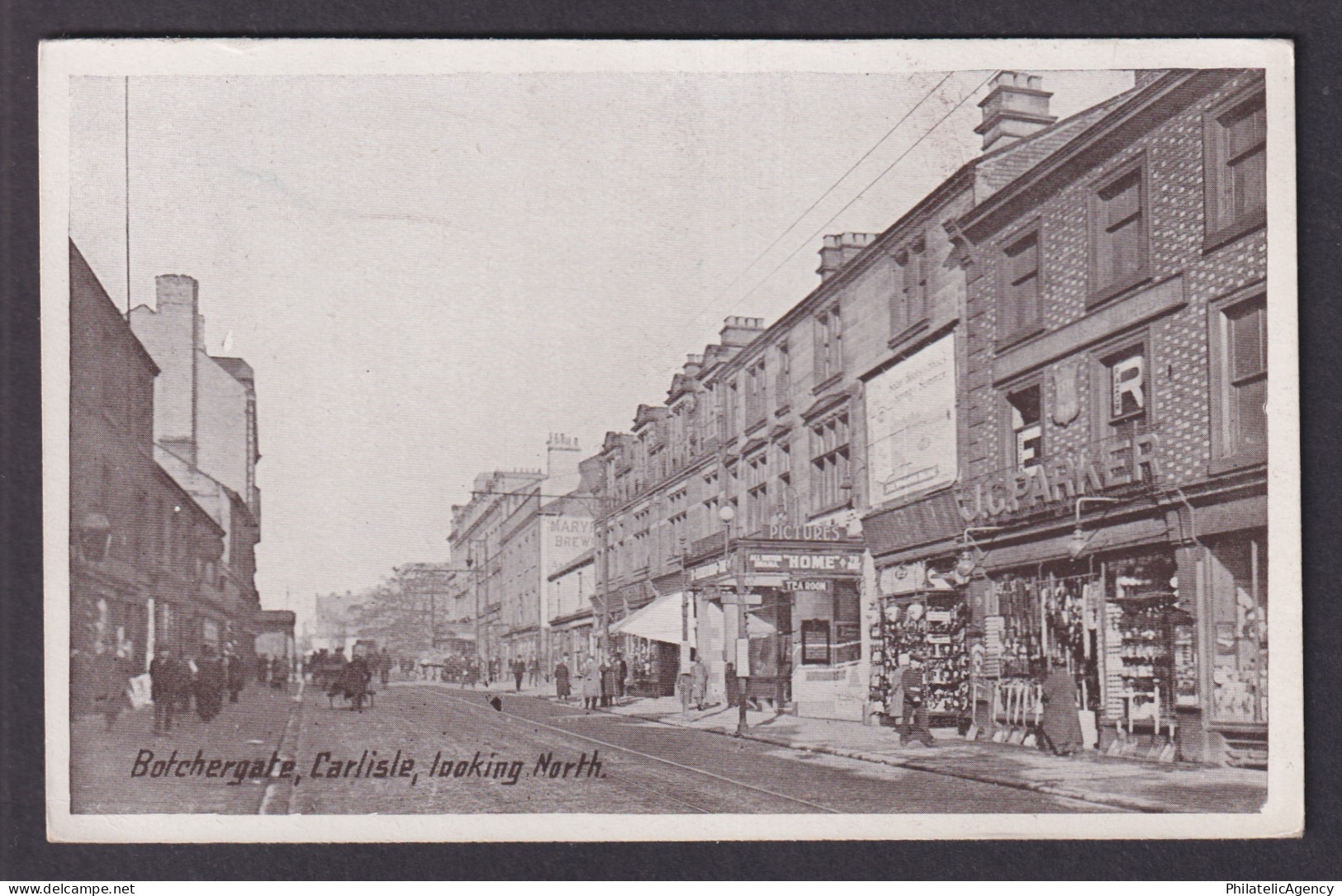 Vintage Postcard United Kingdom Carlisle Botchergate