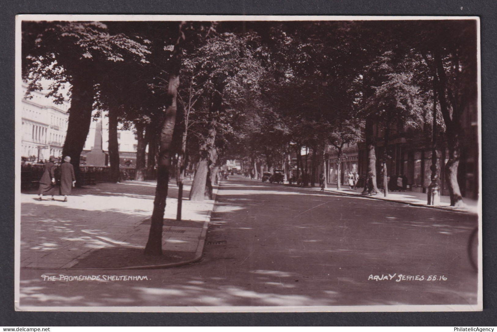 Vintage Postcard United Kingdom Cheltenham Promenade