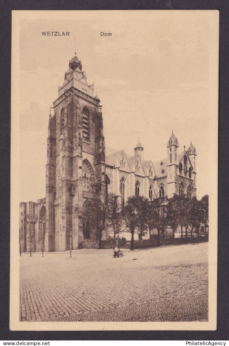 Vintage postcard Wetzlar Cathedral Dom Hesse Germany