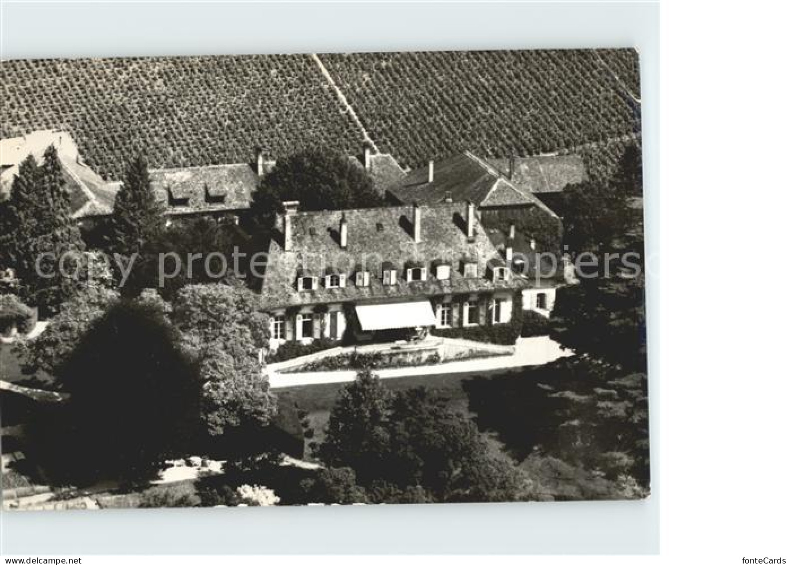 Vinzel Chateau La Batie vue aerienne