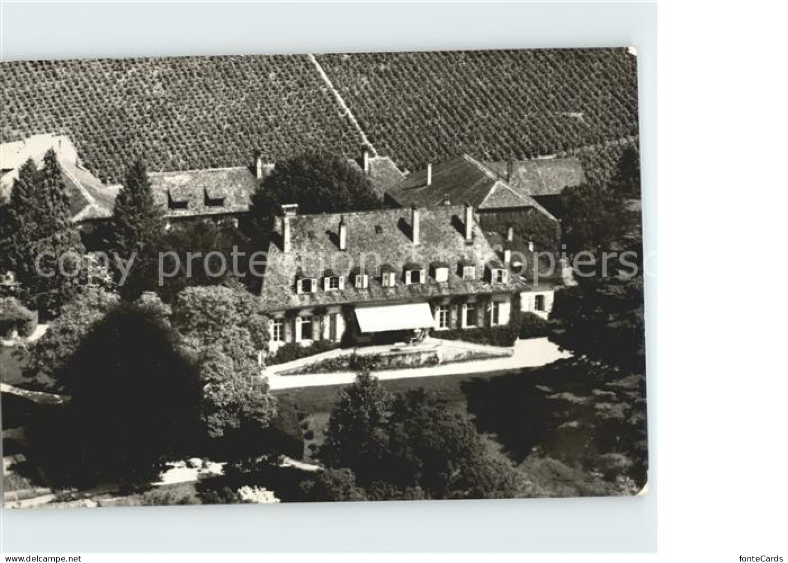 Vinzel Chateau La Batie vue aerienne