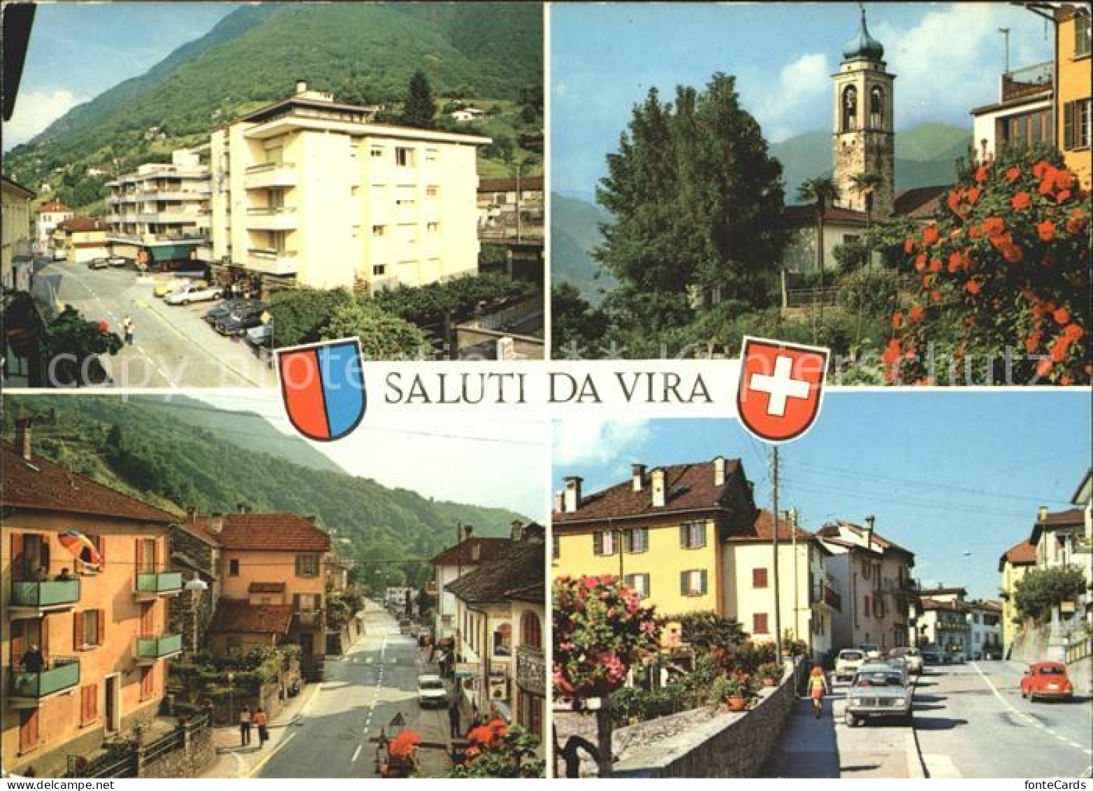 Vira Gambarogno Dorfpartien Lago Maggiore