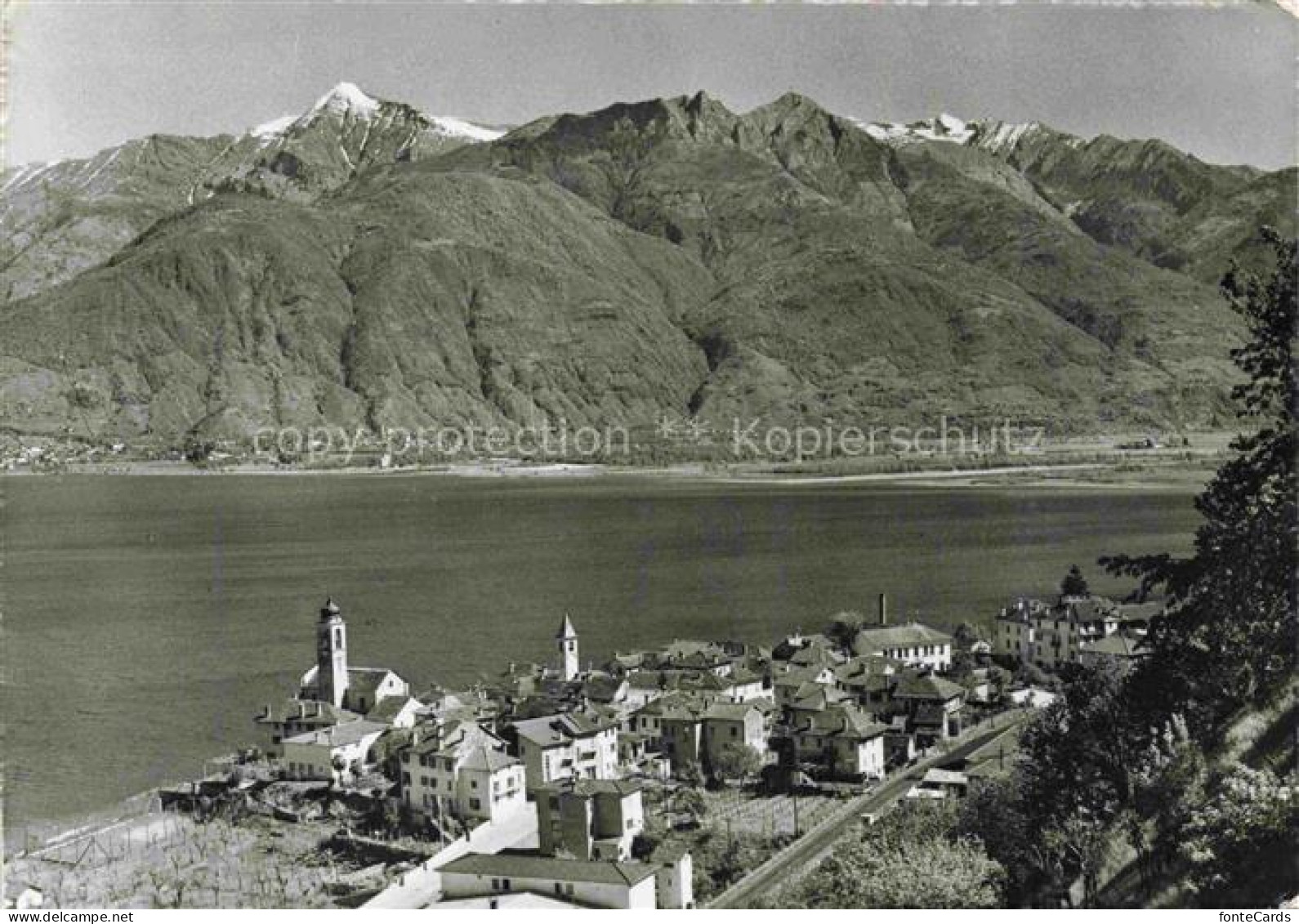 Vira -Gambarogno Locarno TI Panorama