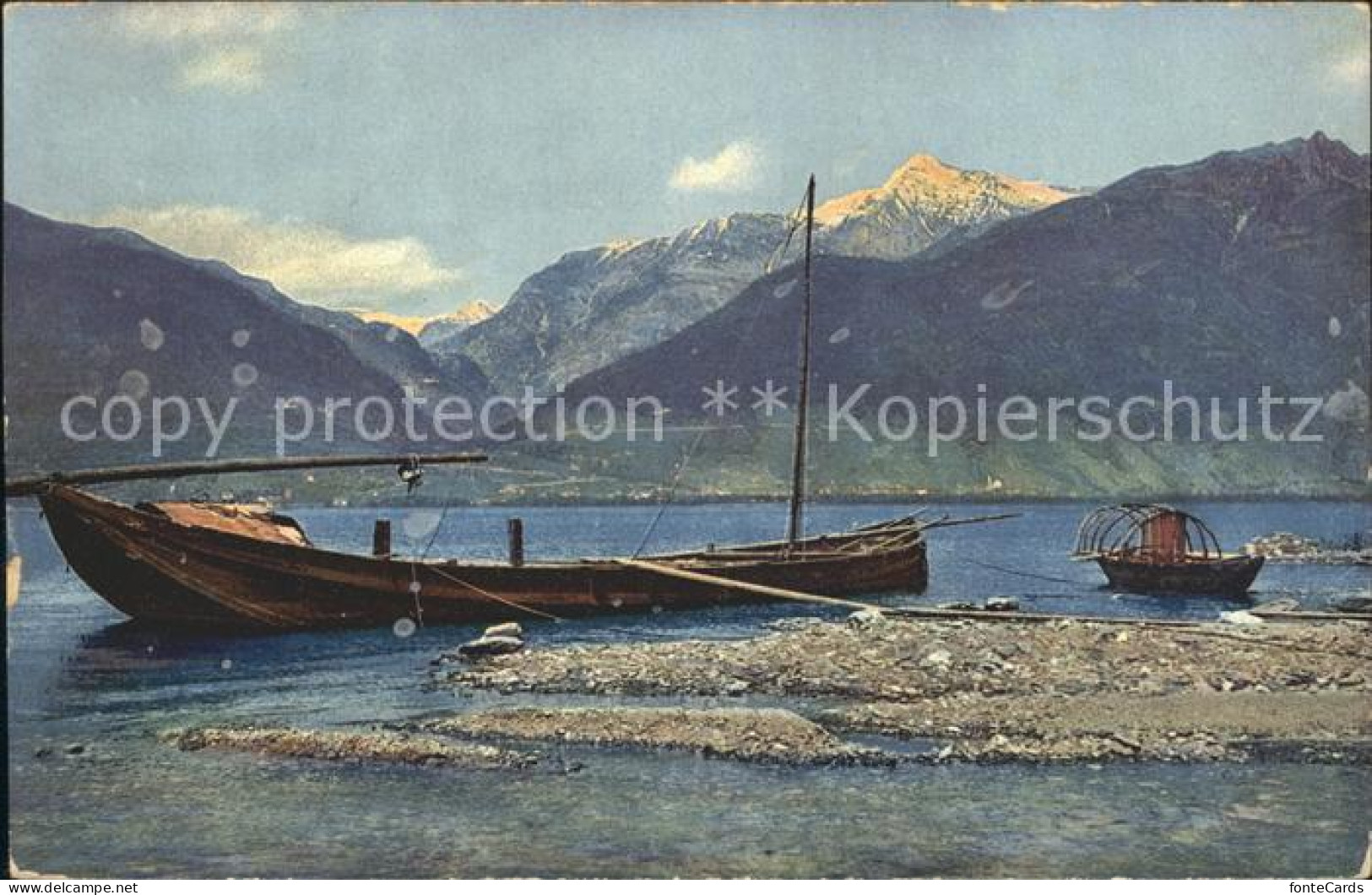 Vira Gambarogno Motiv am Lago Maggiore