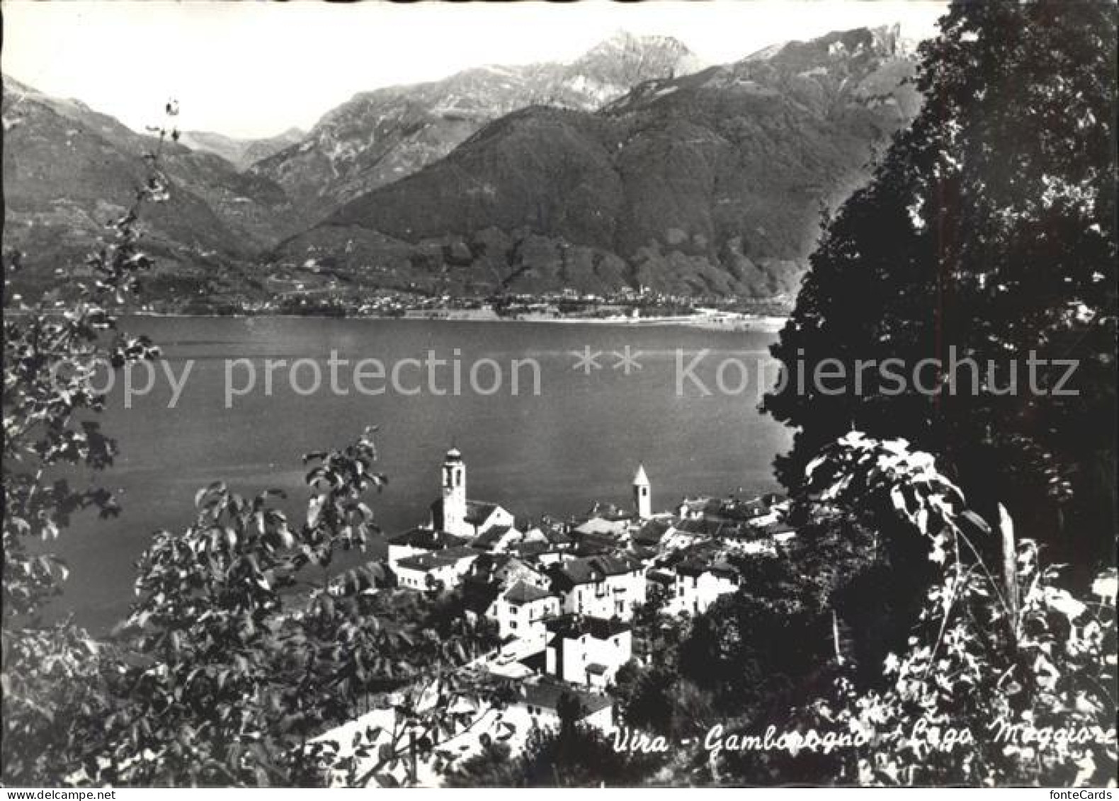 Vira Gambarogno Panorama Lago Maggiore