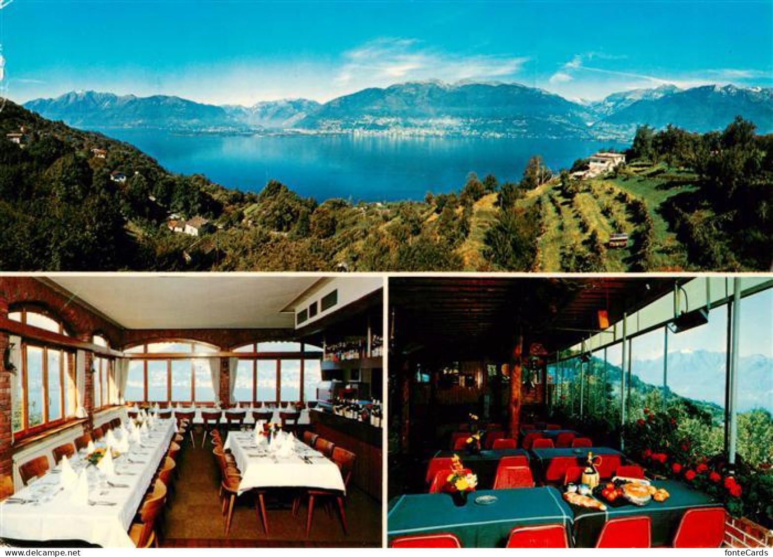Vira Gambarogno Panorama Ristorante La Fosanella Gastraeume