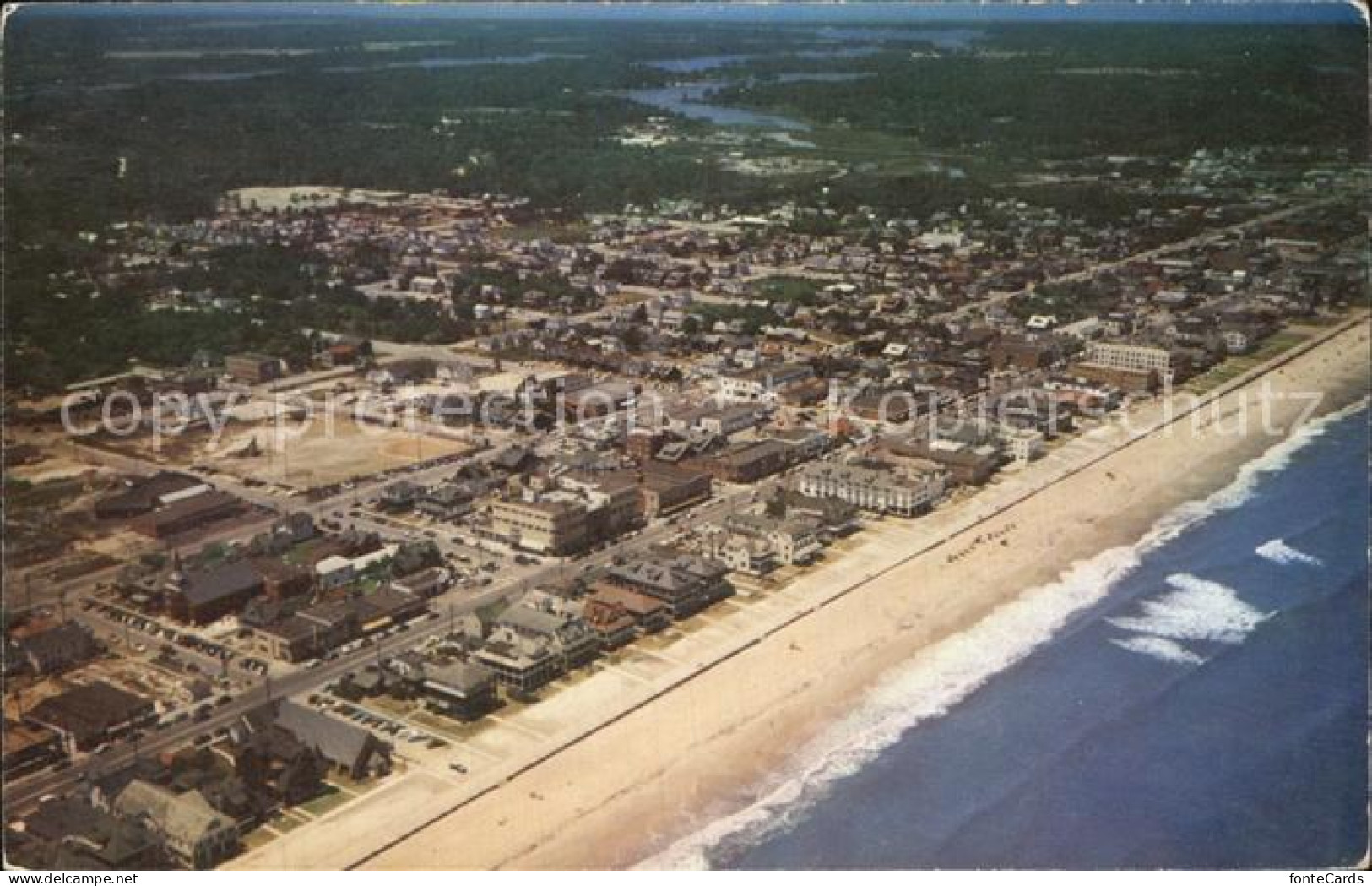 Virginia Beach Fliegeraufnahme