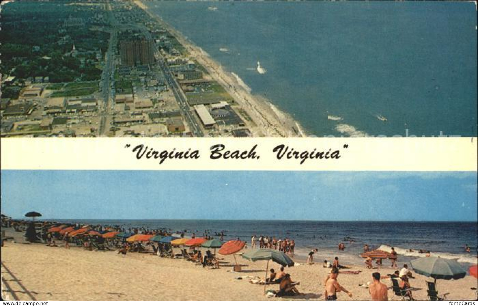 Virginia Beach Fliegeraufnahme Beach