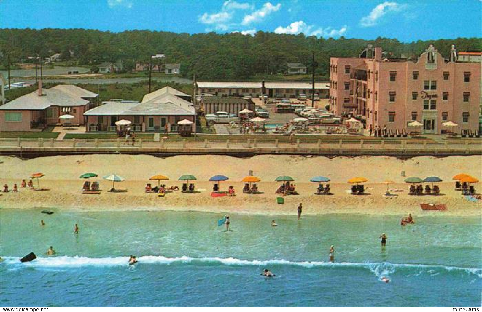 Virginia Beach Virginia USA Traymore Sea Colony Fliegeraufnahme