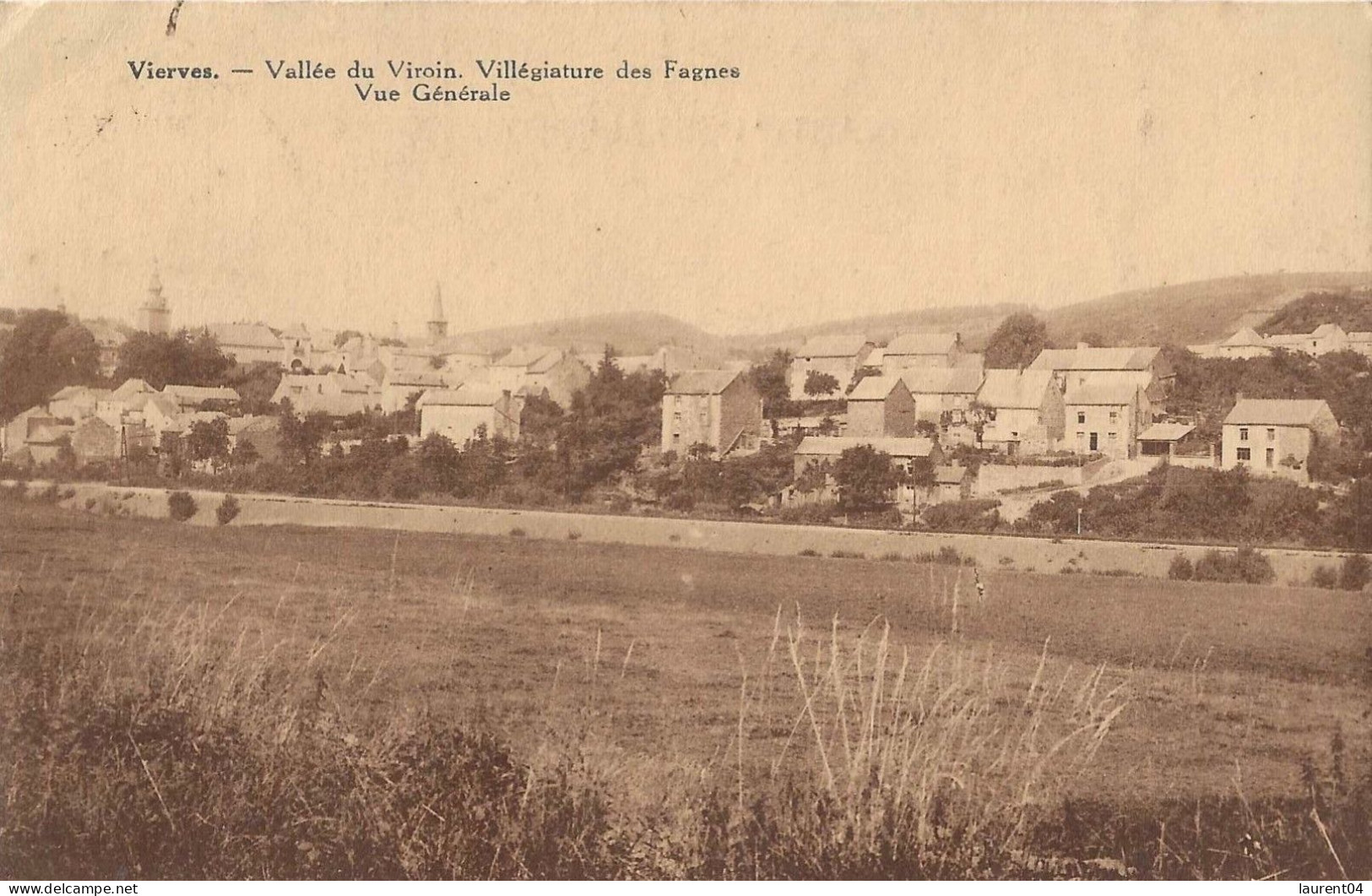 VIROINVAL. VIERVES. VALLEE DU VIROIN.  VUE GENERALE..