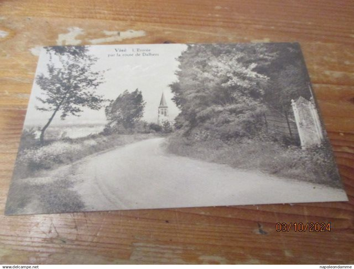 Visé, L'Entree par la route de Dalhem