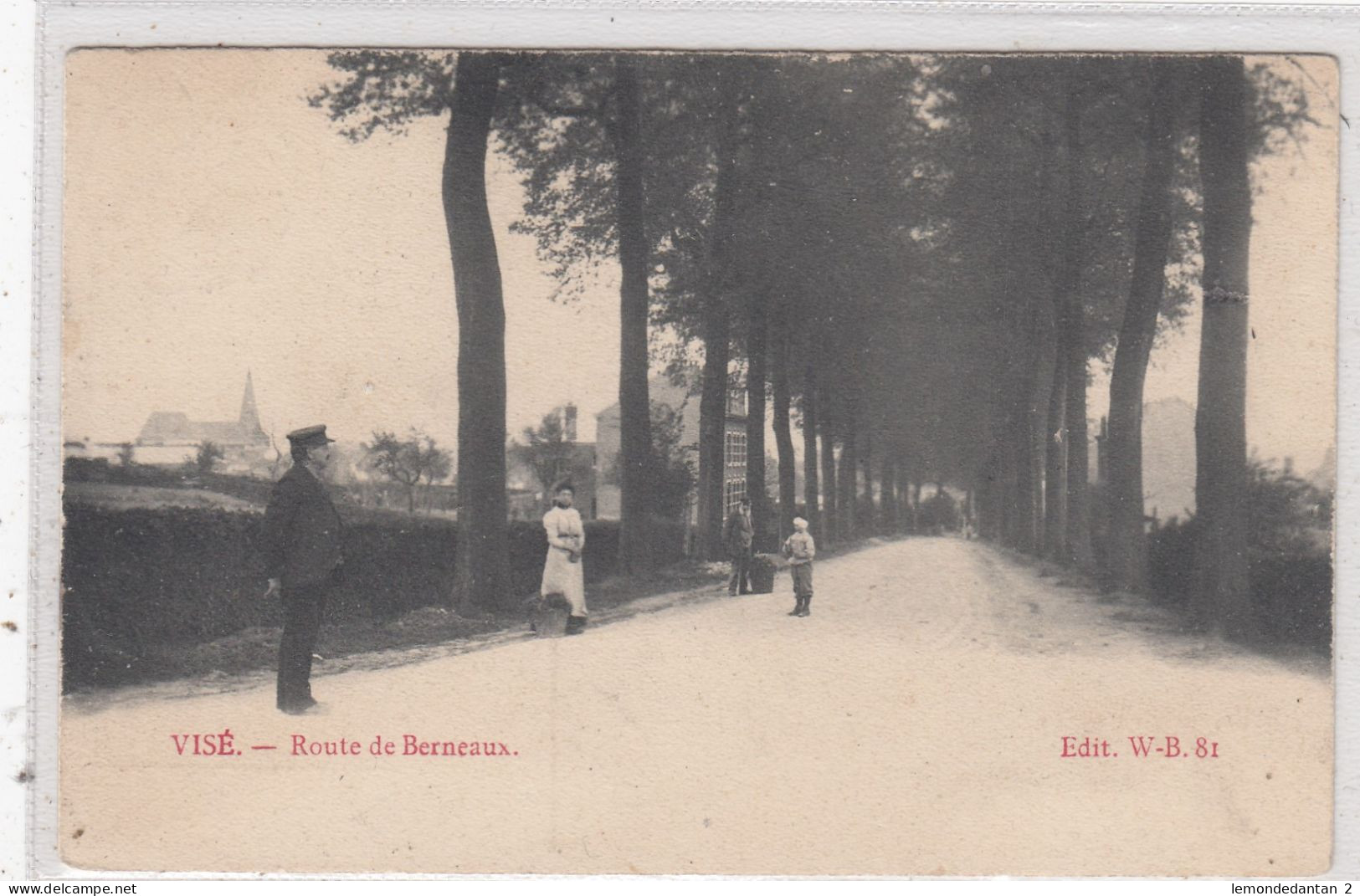 Visé. Route de Berneaux. *