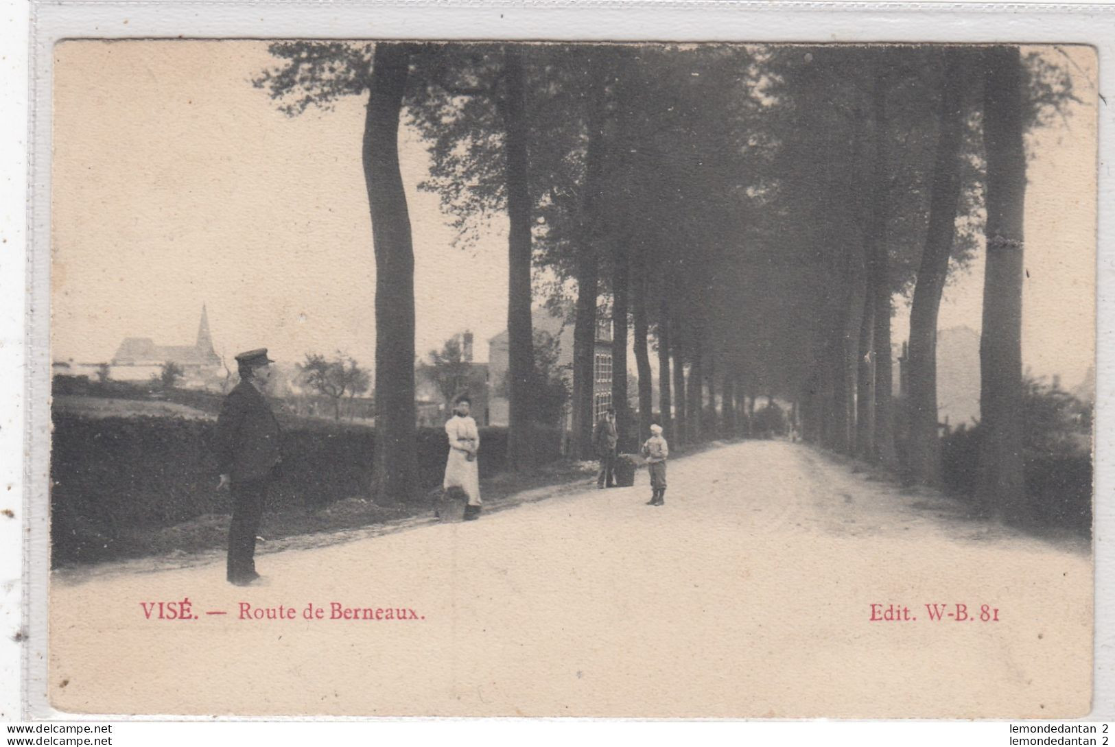 Visé. Route de Berneaux. *