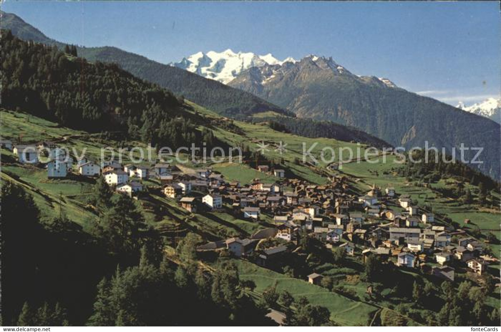 Visperterminen Mischabel Matterhorn