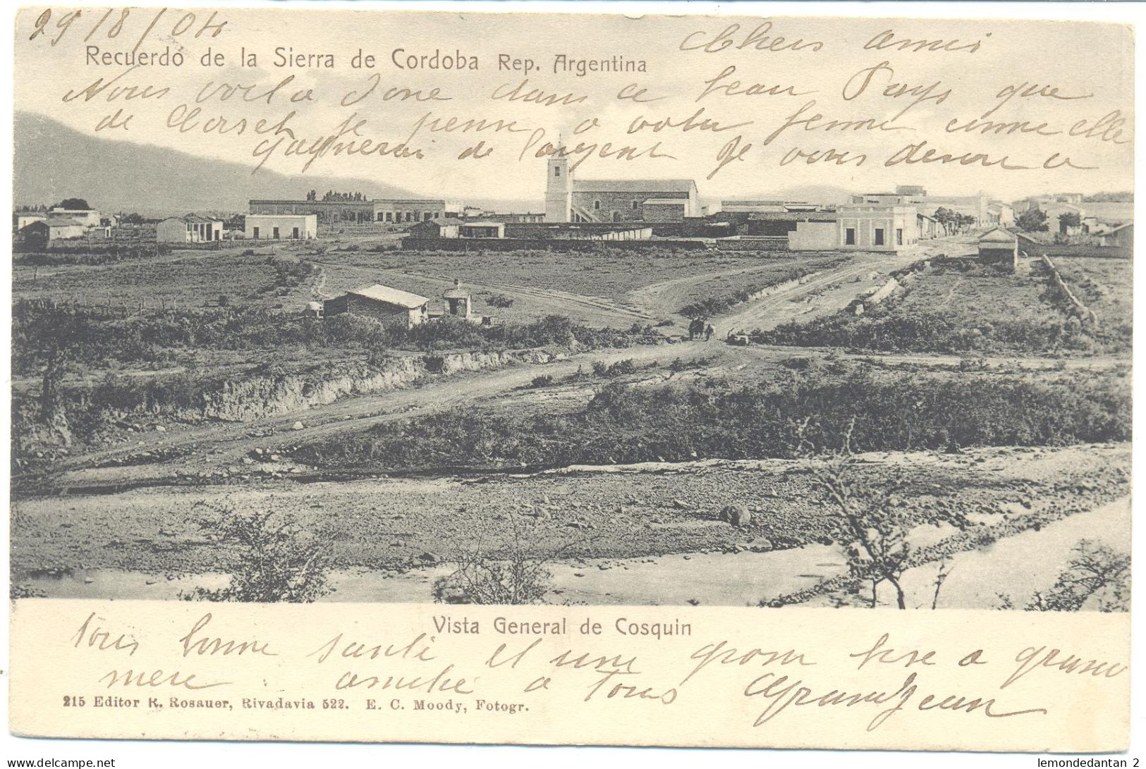 Vista General de Cosquin