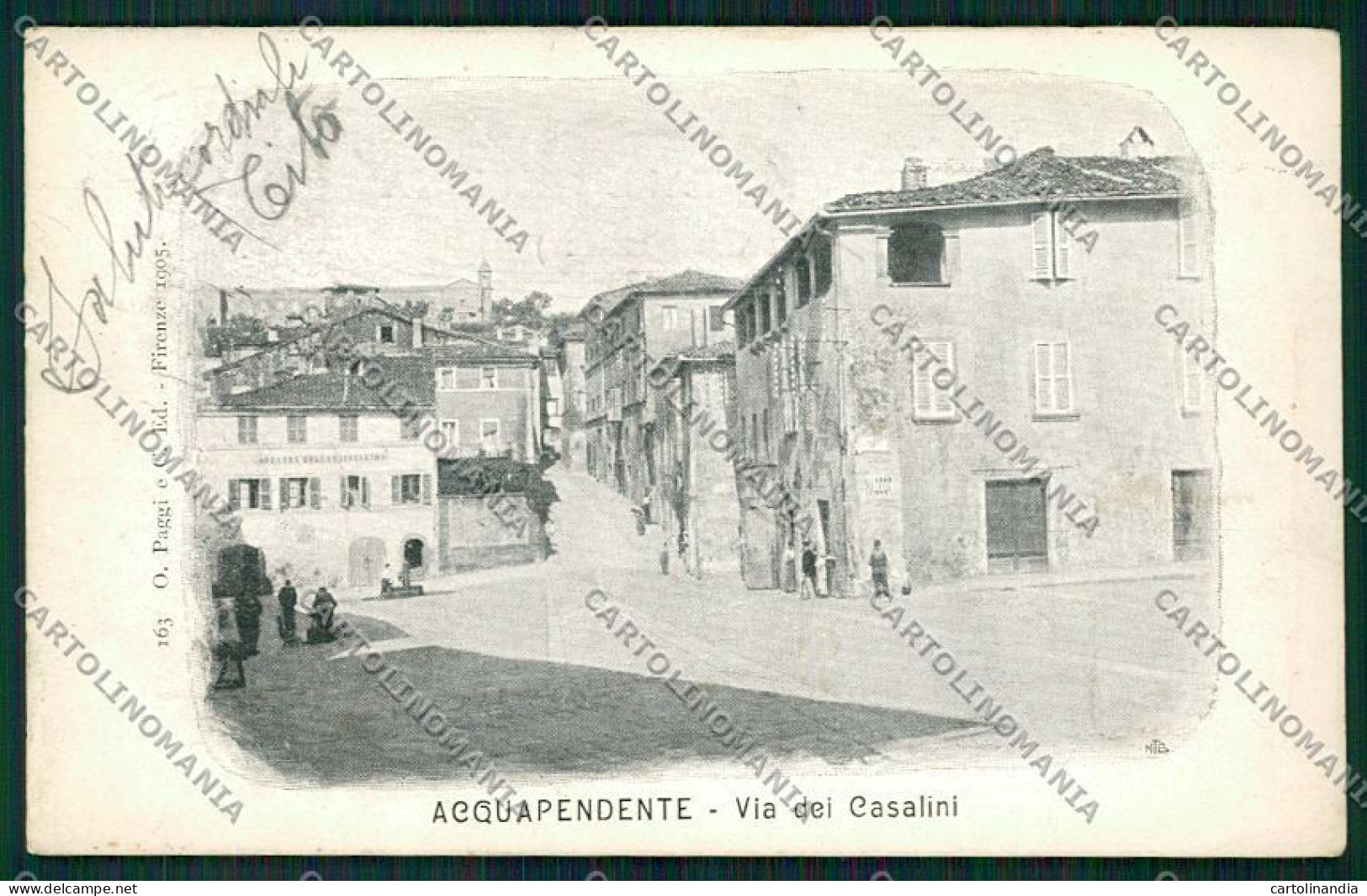 Viterbo Acquapendente cartolina QK4394