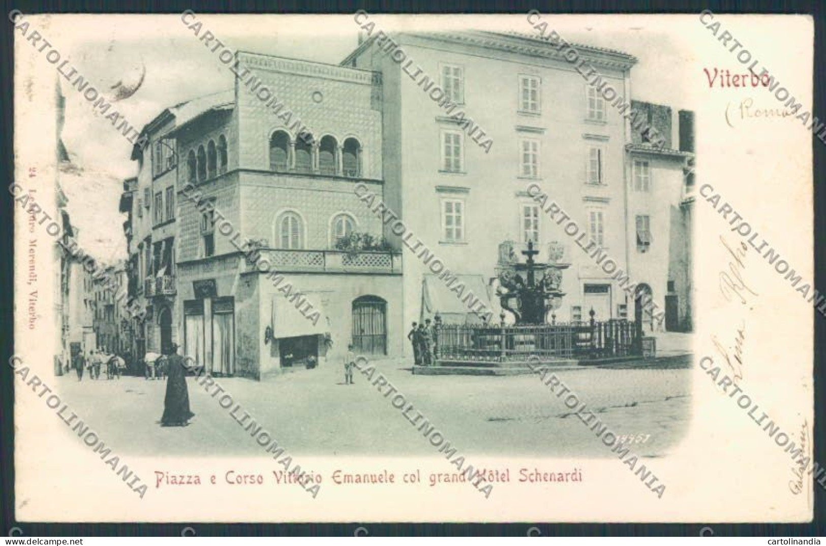 Viterbo cartolina MV1501