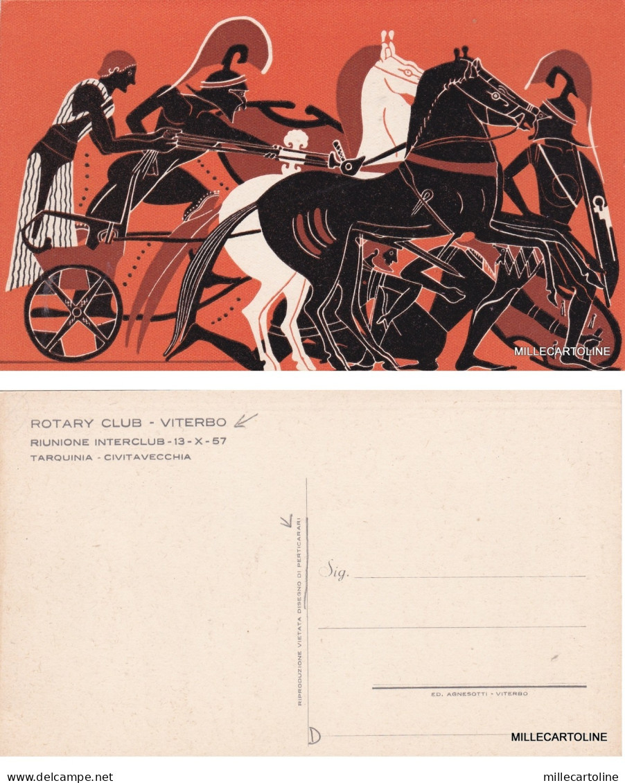# VITERBO: ROTARY CLUB - RIUNIONE INTERCLUB 1957  TARQUINIA - CIVITAVECCHIA (2)