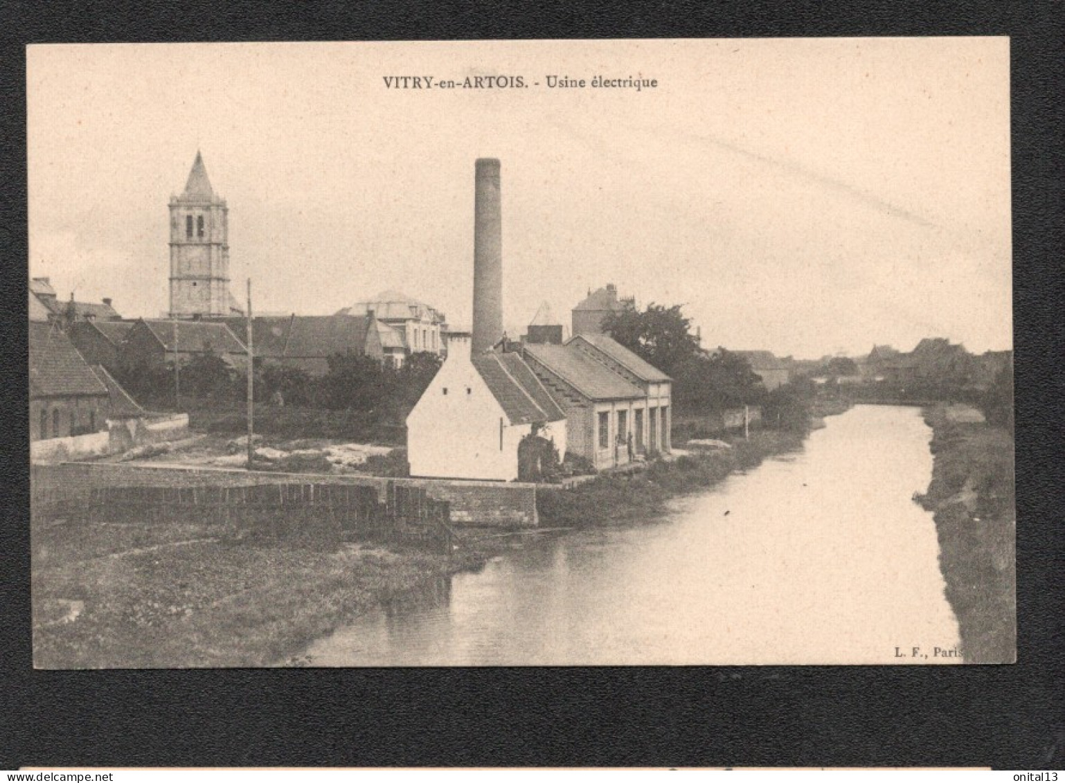 VITRY EN ARTOIS USINE ELECTRIQUE  D3052