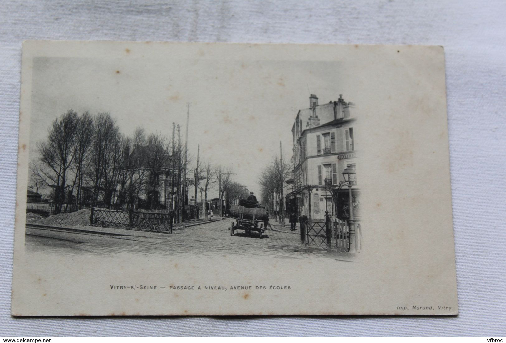 Vitry sur Seine, passage à niveau, avenue des écoles, Val de Marne 94