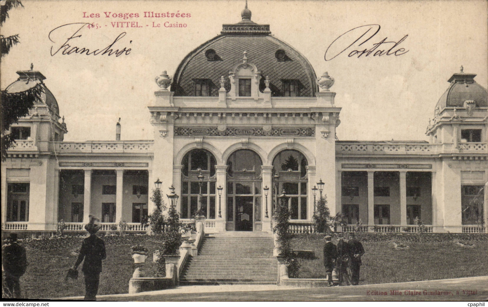 Vittel - Le Casino - CPA