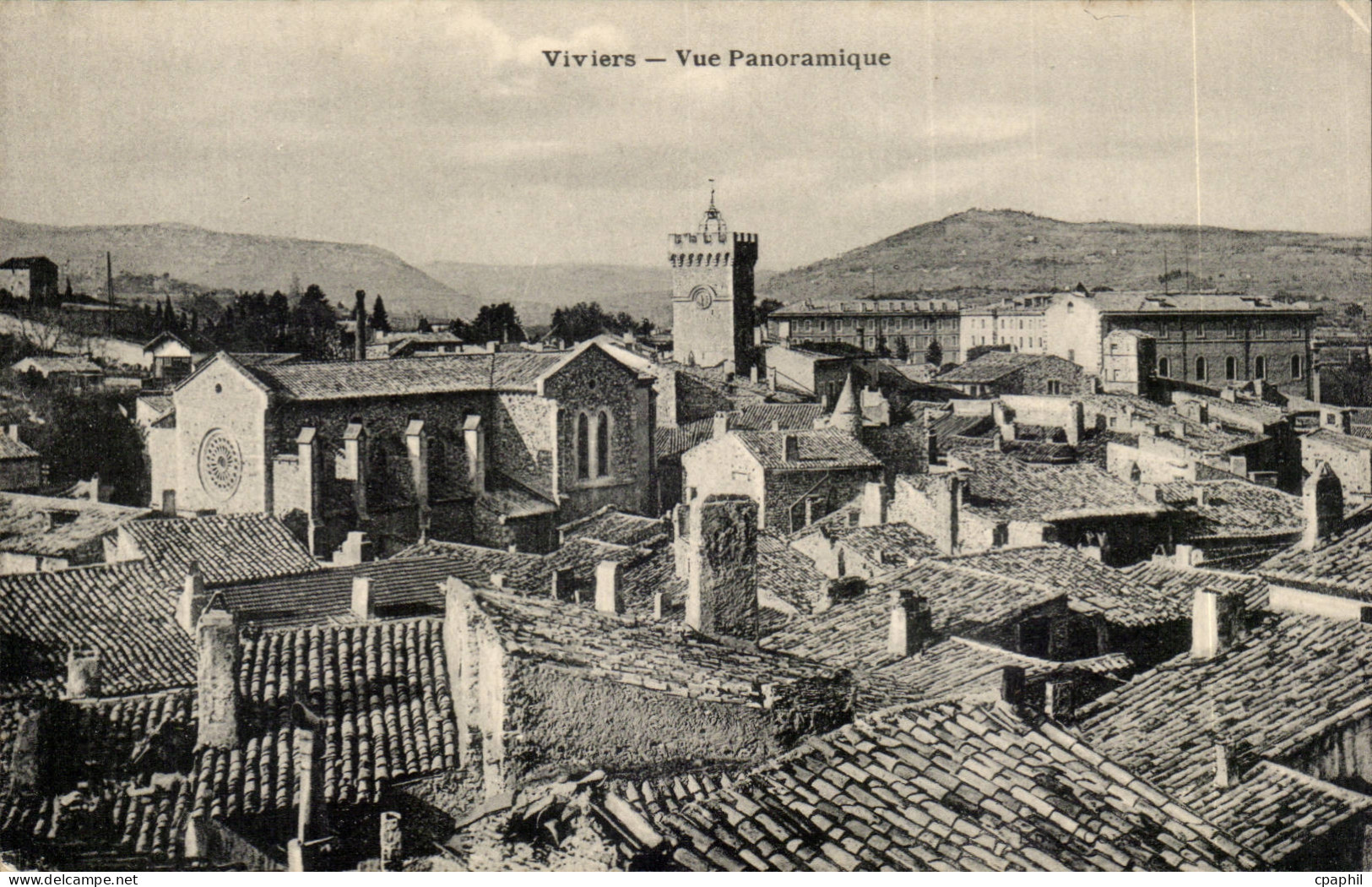 Viviers - Vue Panoramique - CPA