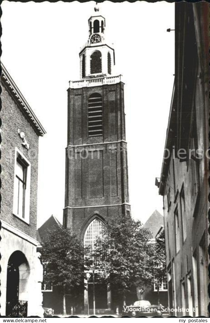 Vlaardingen Schoolstraat mit Kirche