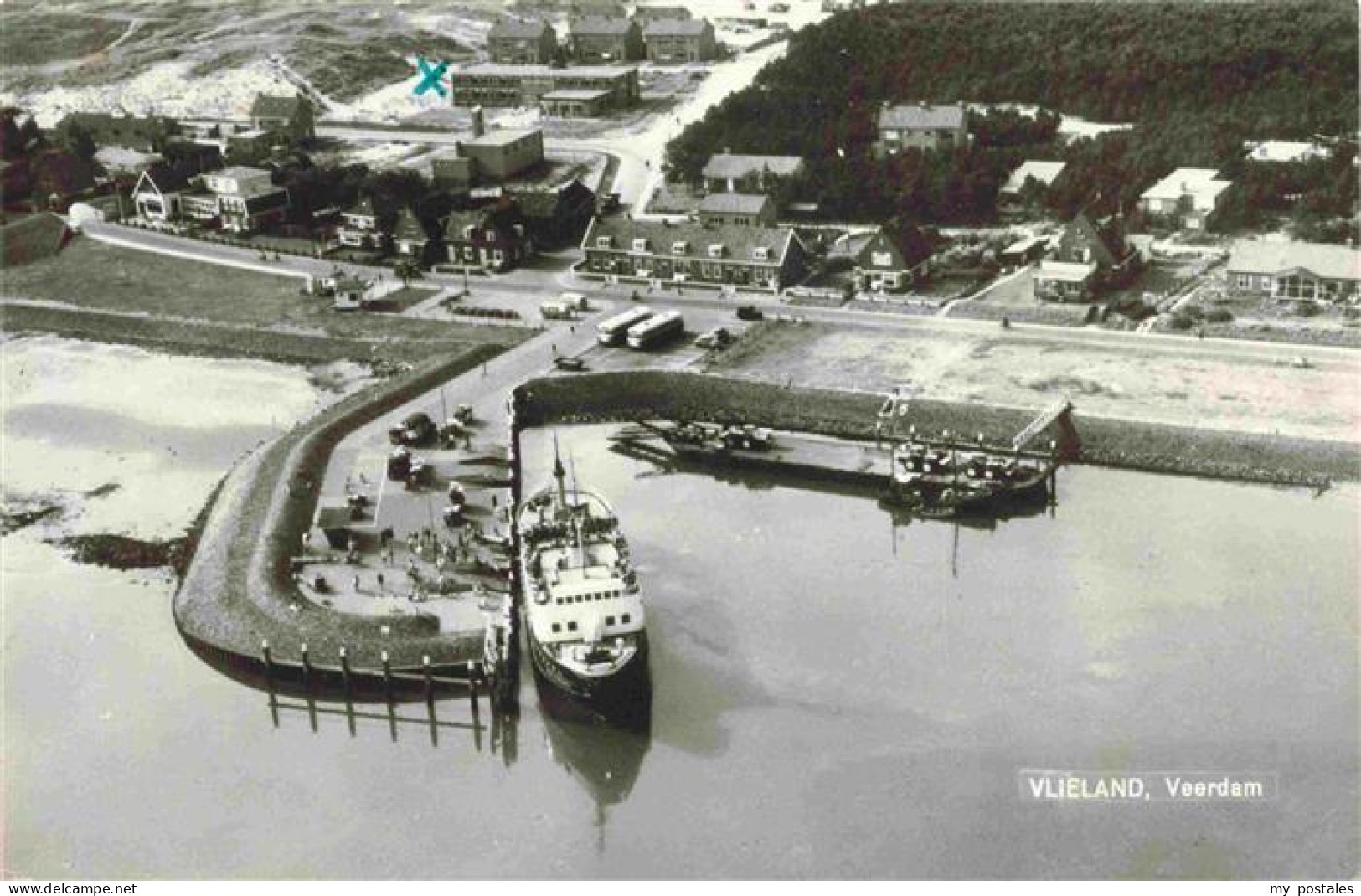 Vlieland Friesland NL Veerdam