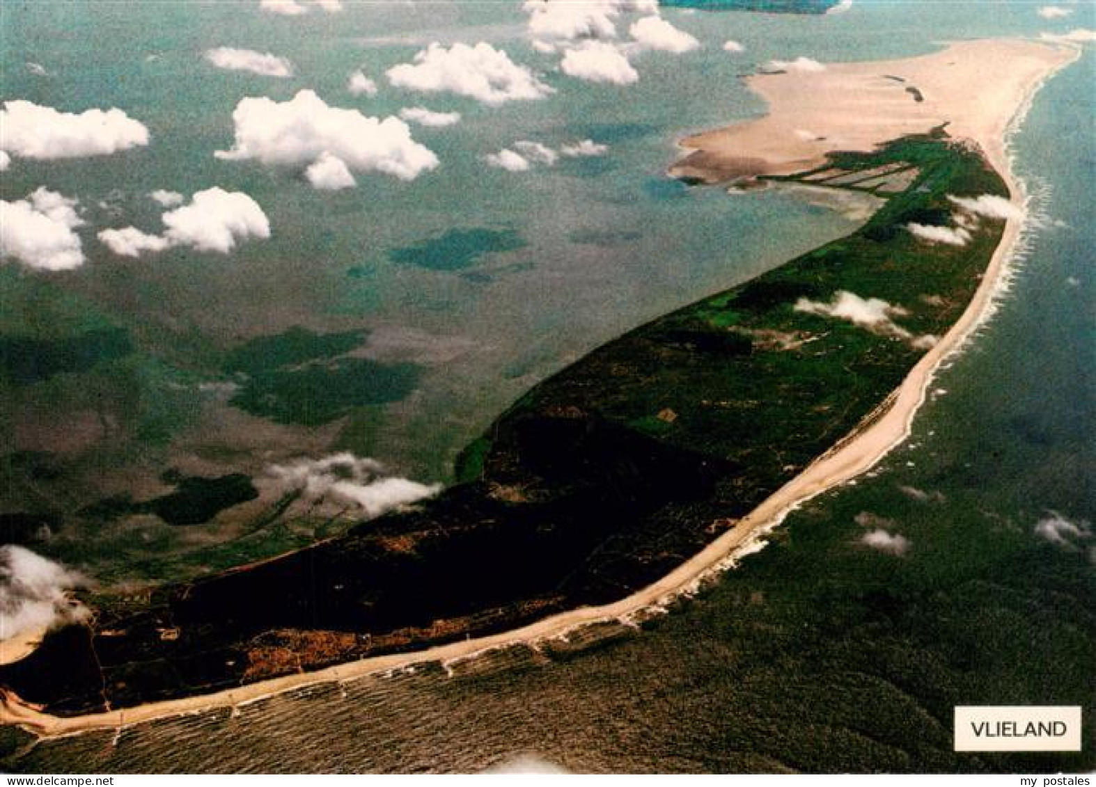 Vlieland NL Fliegeraufnahme