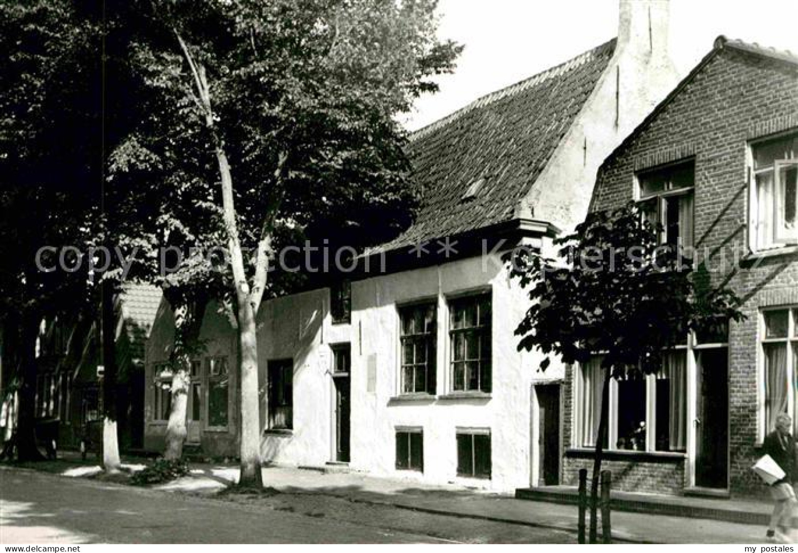 Vlieland Trops Huys Strassenpartie