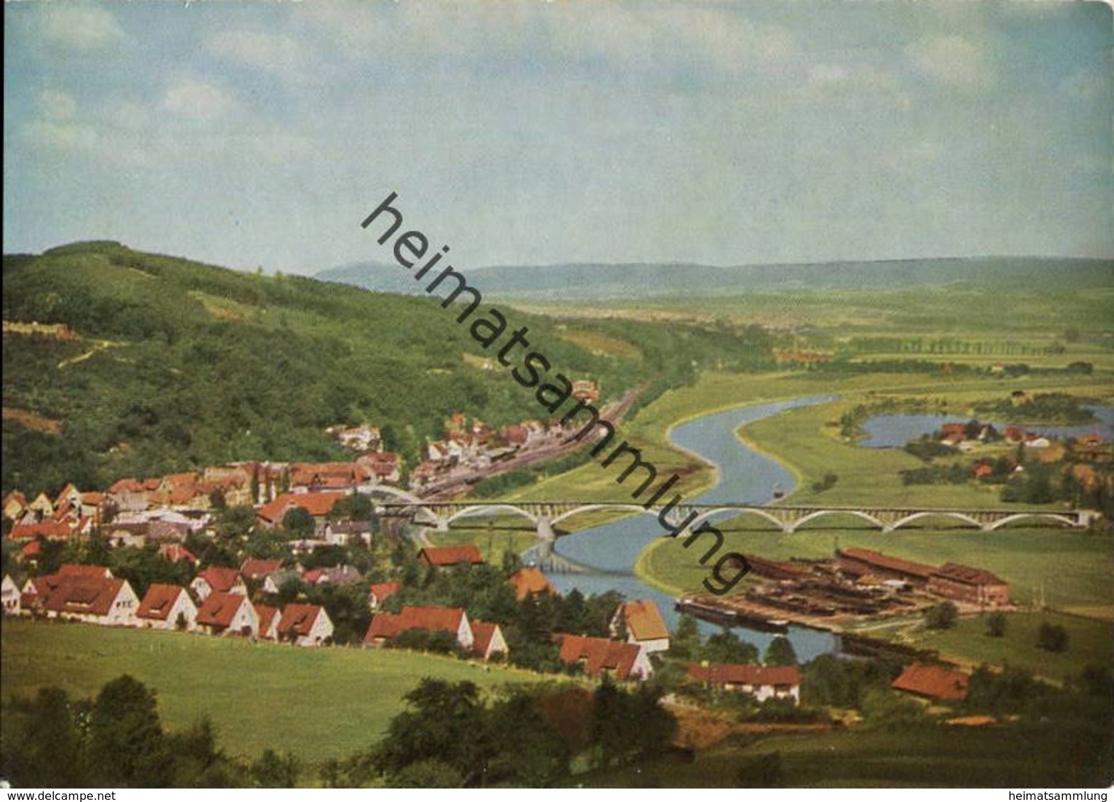 Vlotho - Panorama - AK Grossformat - Verlag Hans Wagner Vlotho