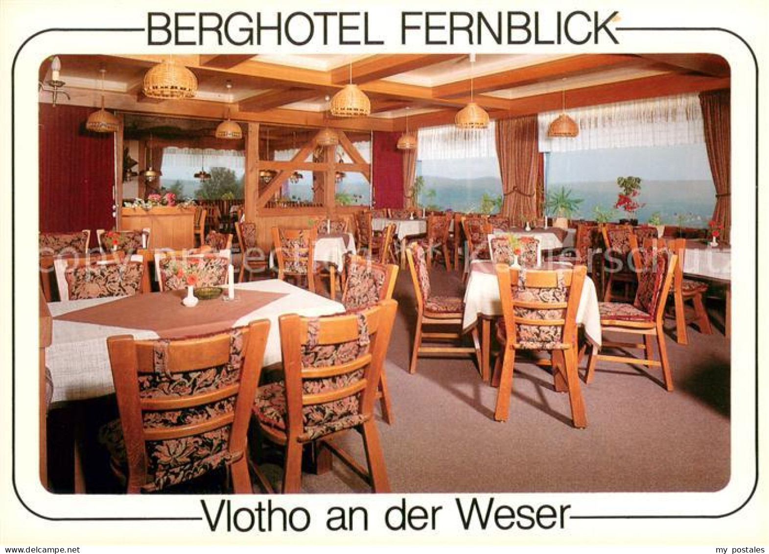 Vlotho Weser Herford NRW Berghotel Fernblick Restaurant