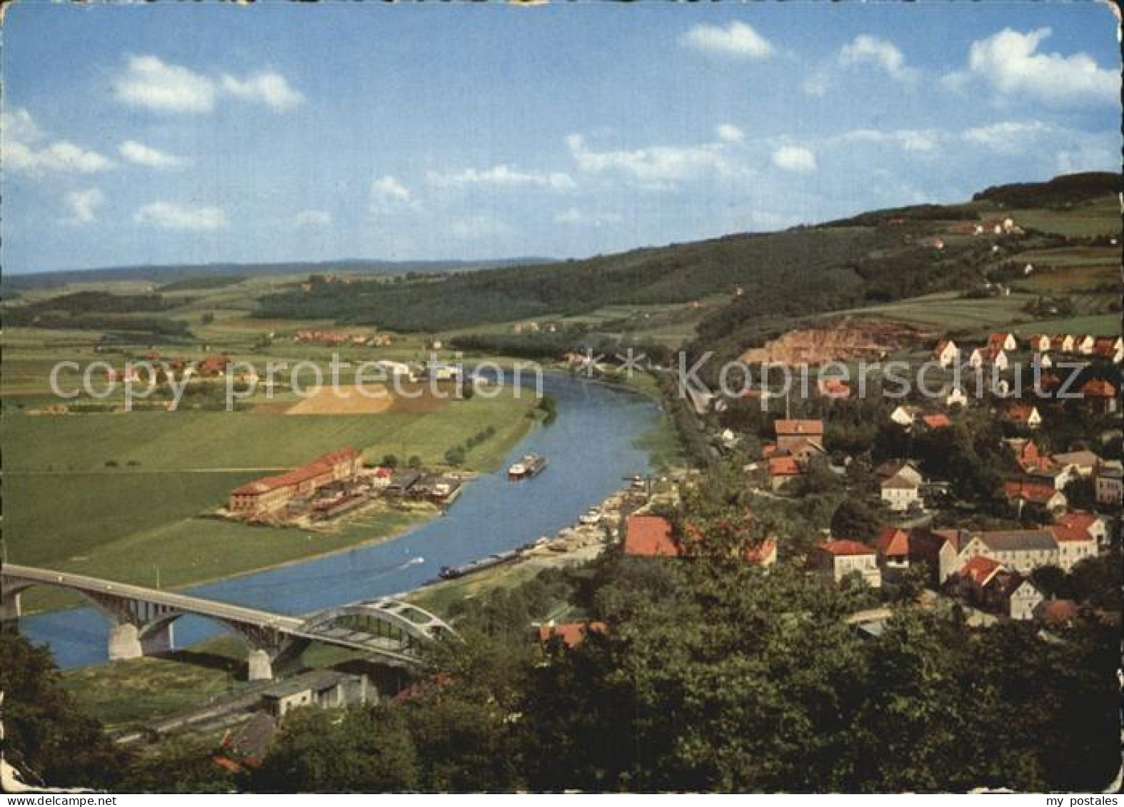 Vlotho Weser Herford NRW Blick vom Amthausberg