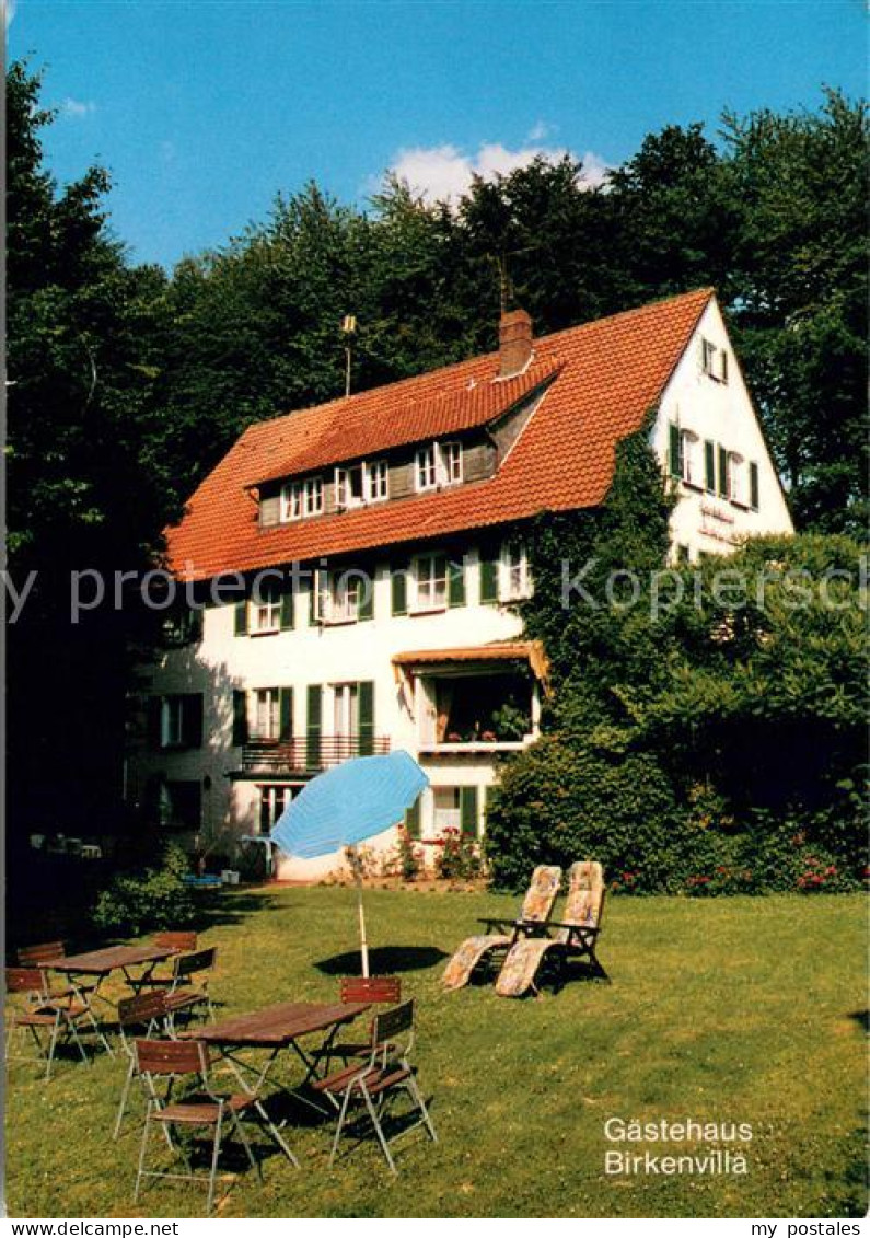 Vlotho Weser Herford NRW Gaestehaus Birkenvilla