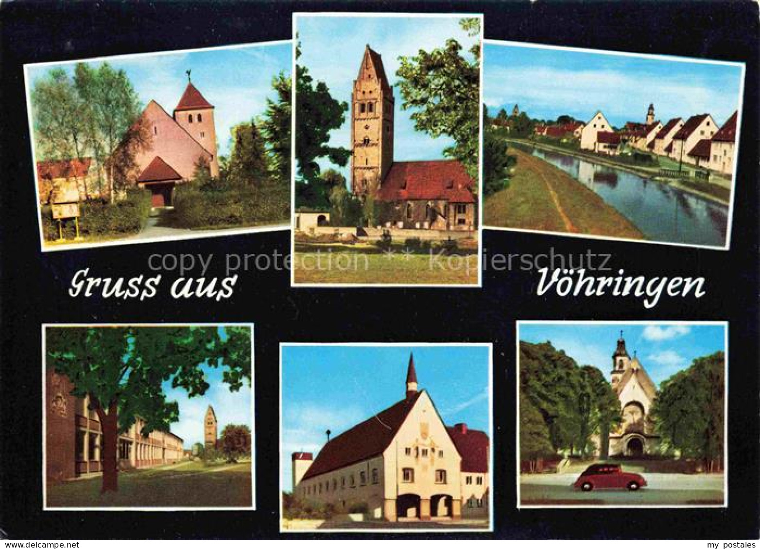 Voehringen Iller Kirchen Teilansichten