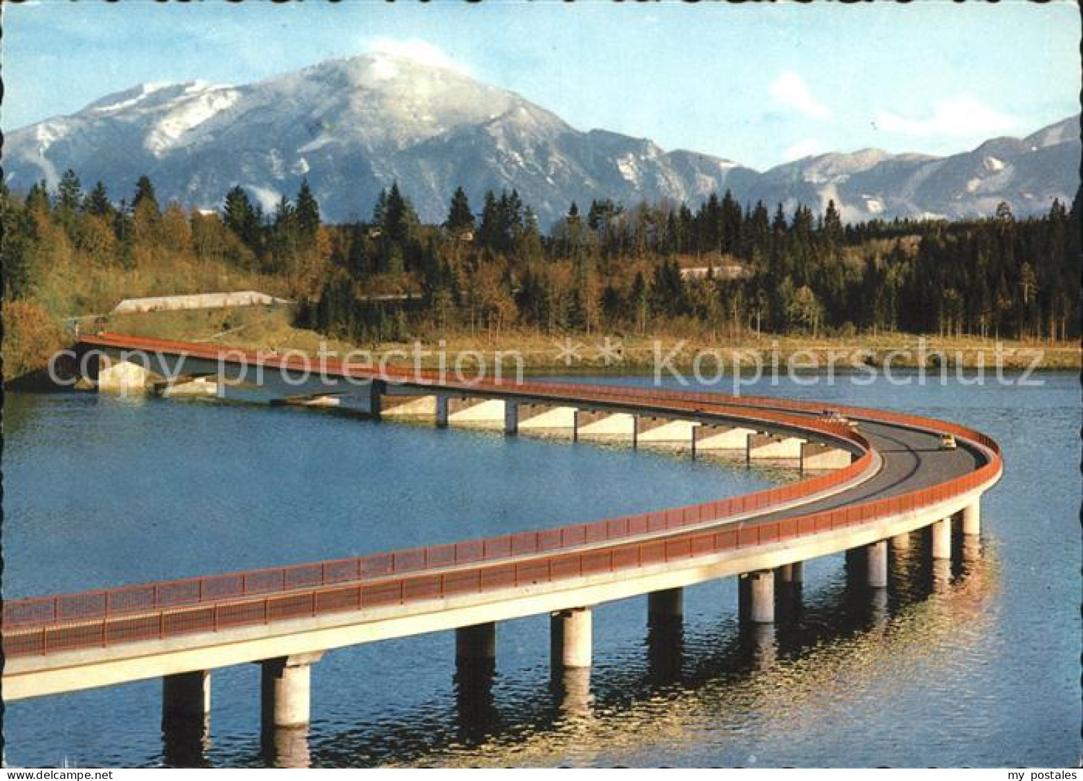 Voelkermarkt Voelkermarkter-Stausee Bruecke Petzen