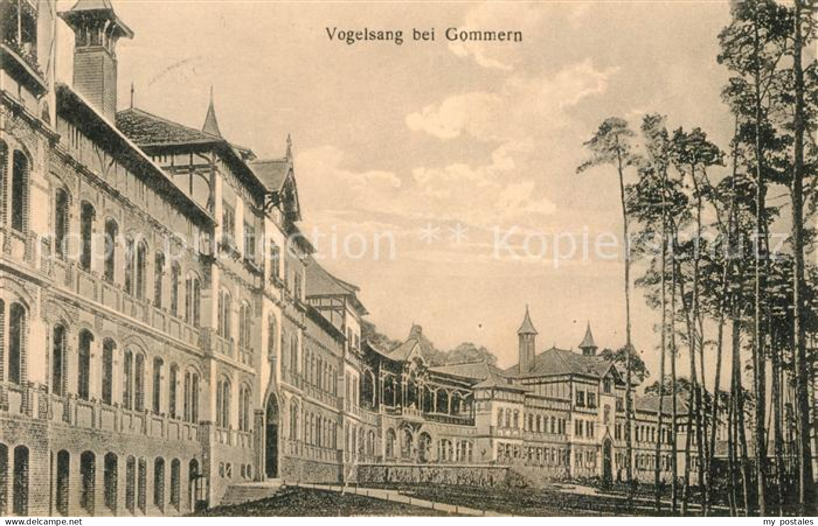 Vogelsang Gommern Teilansicht