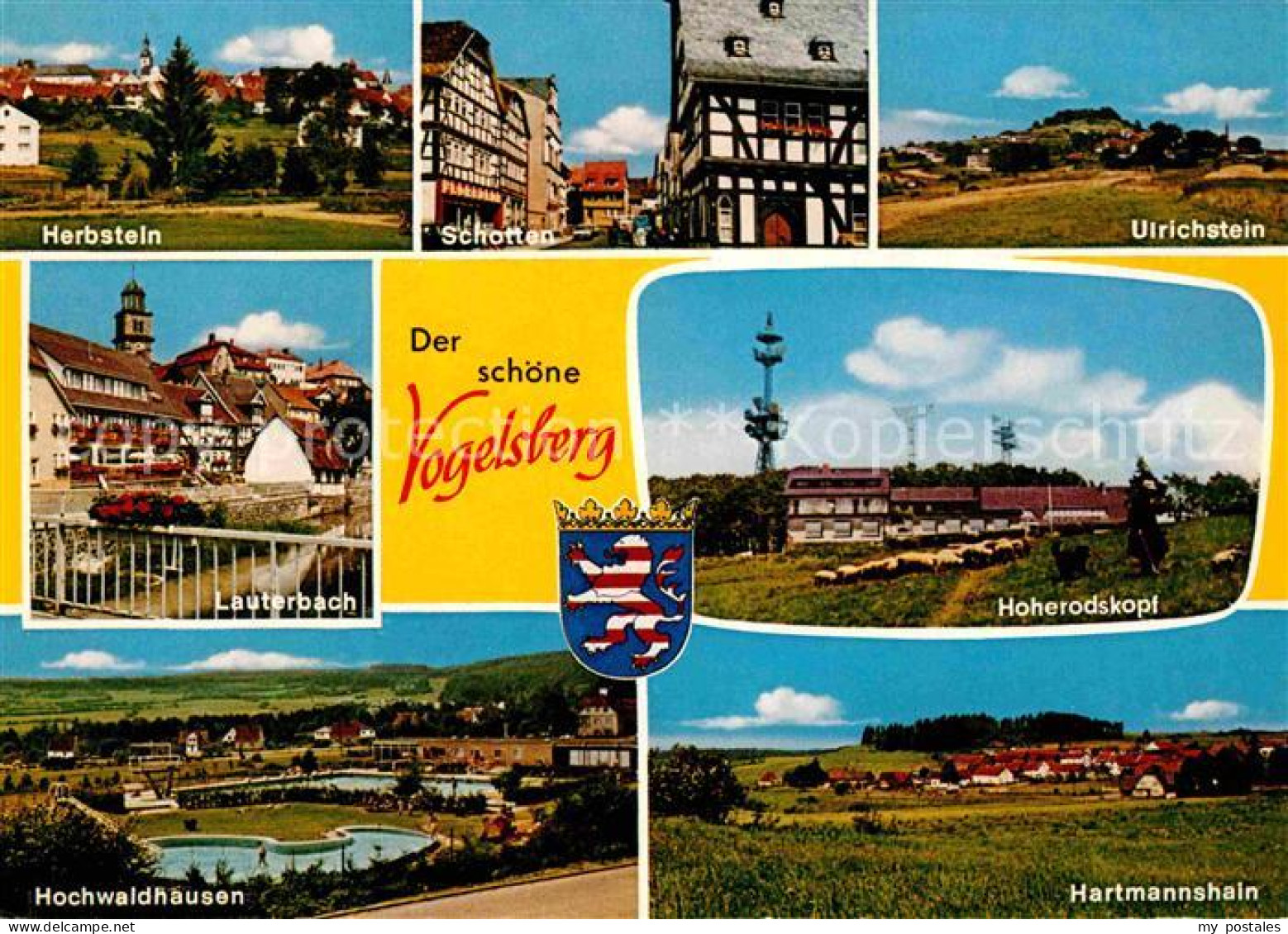 Vogelsberg Soemmerda Herbstein Schotten Ulrichstein Hoherodskopf Hartmannshain H