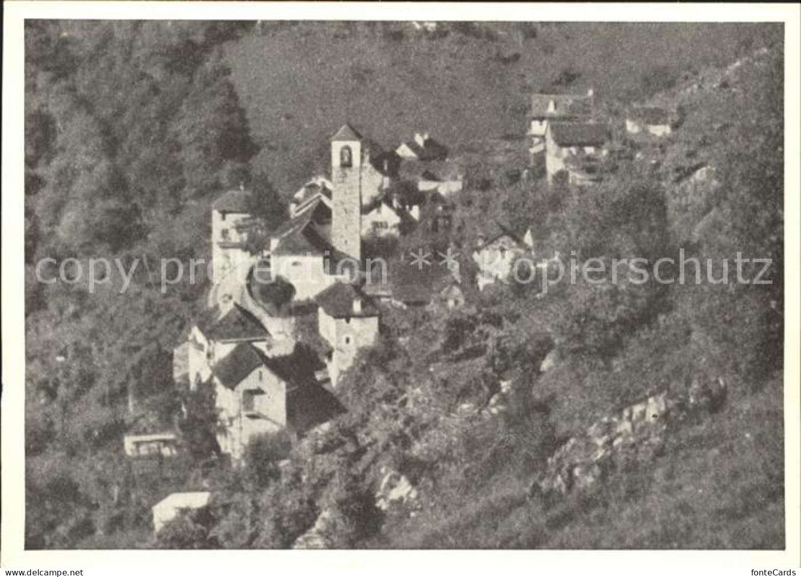 Vogorno Ortsansicht