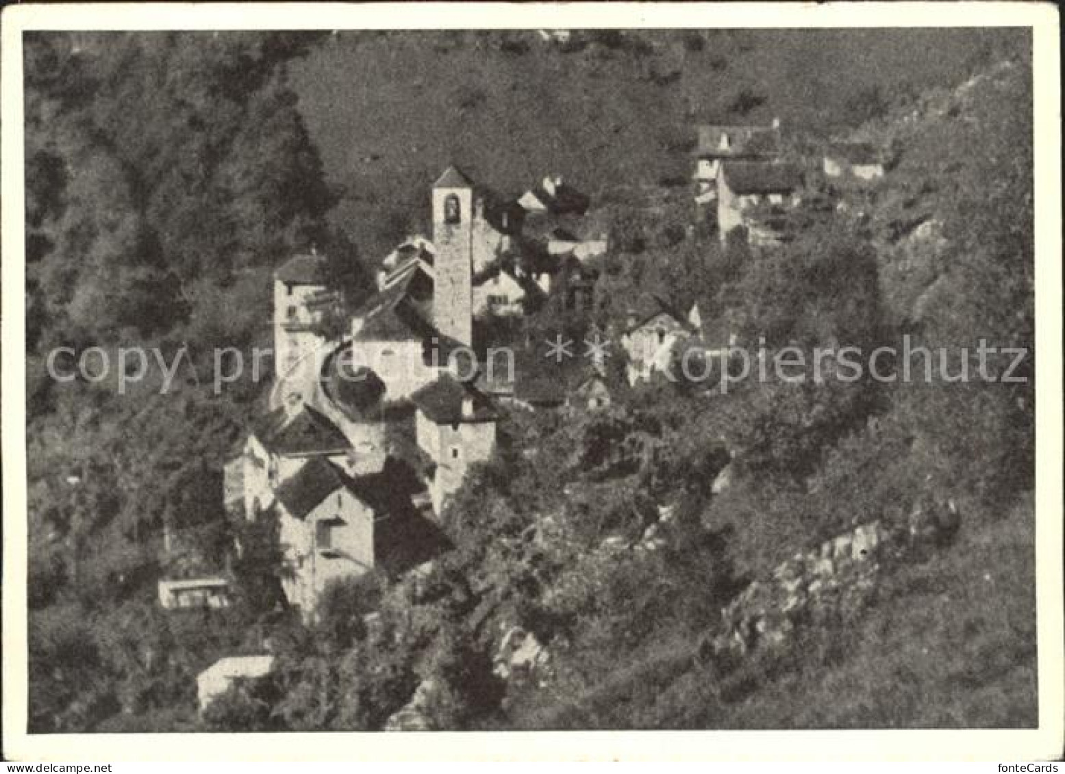 Vogorno Ortsansicht