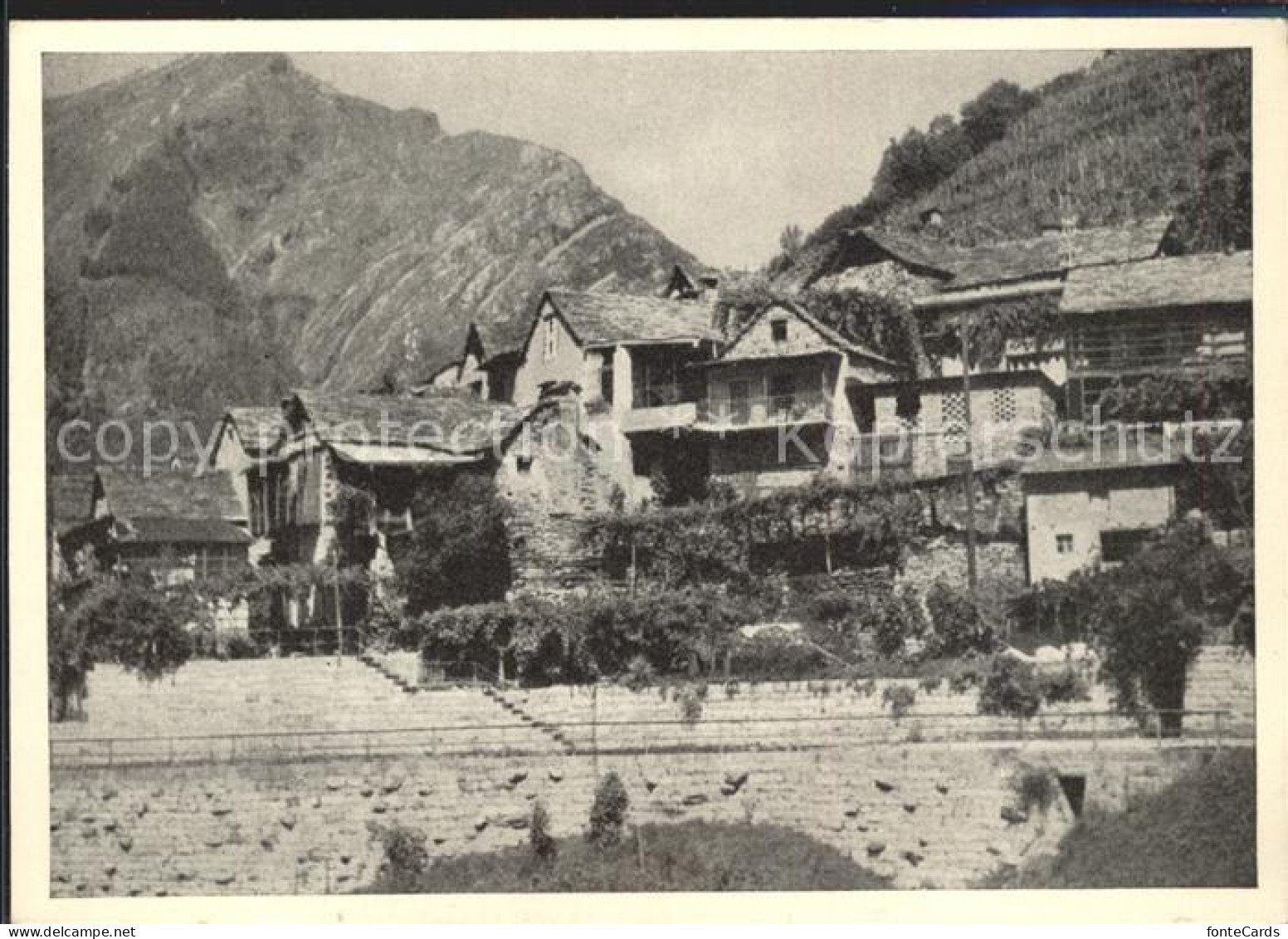 Vogorno Ortsblick