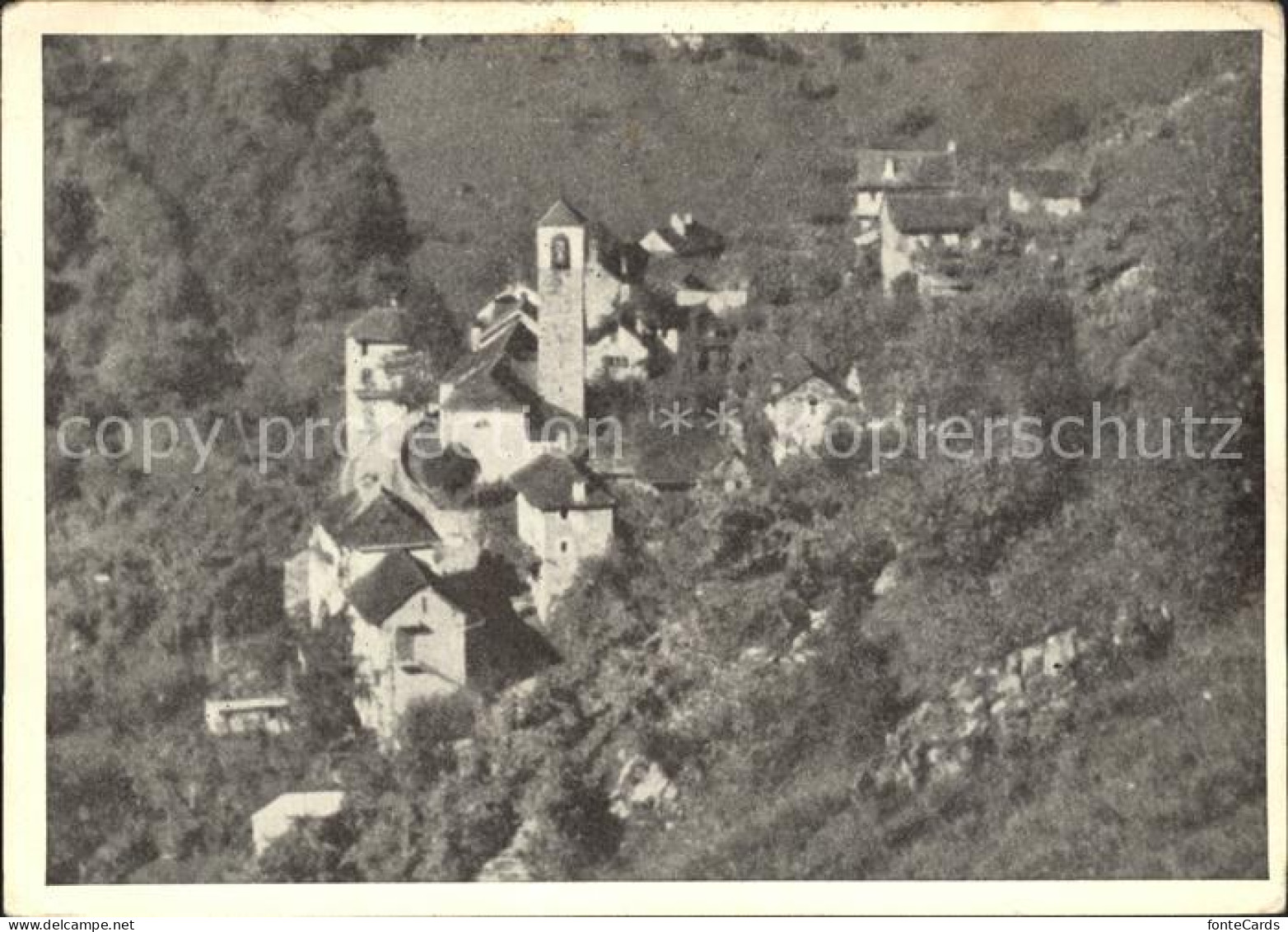 Vogorno Ortsblick