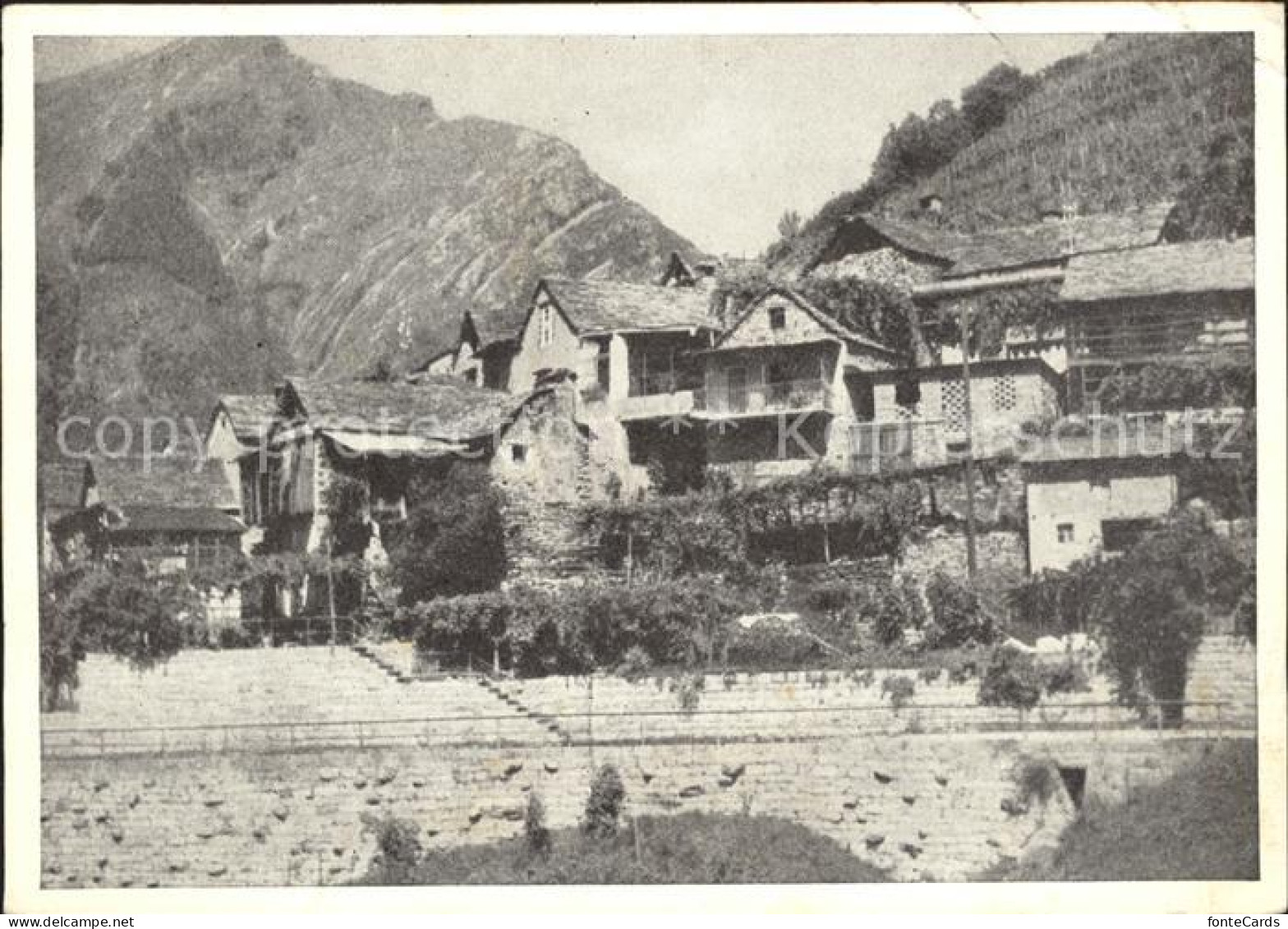 Vogorno Ortsblick