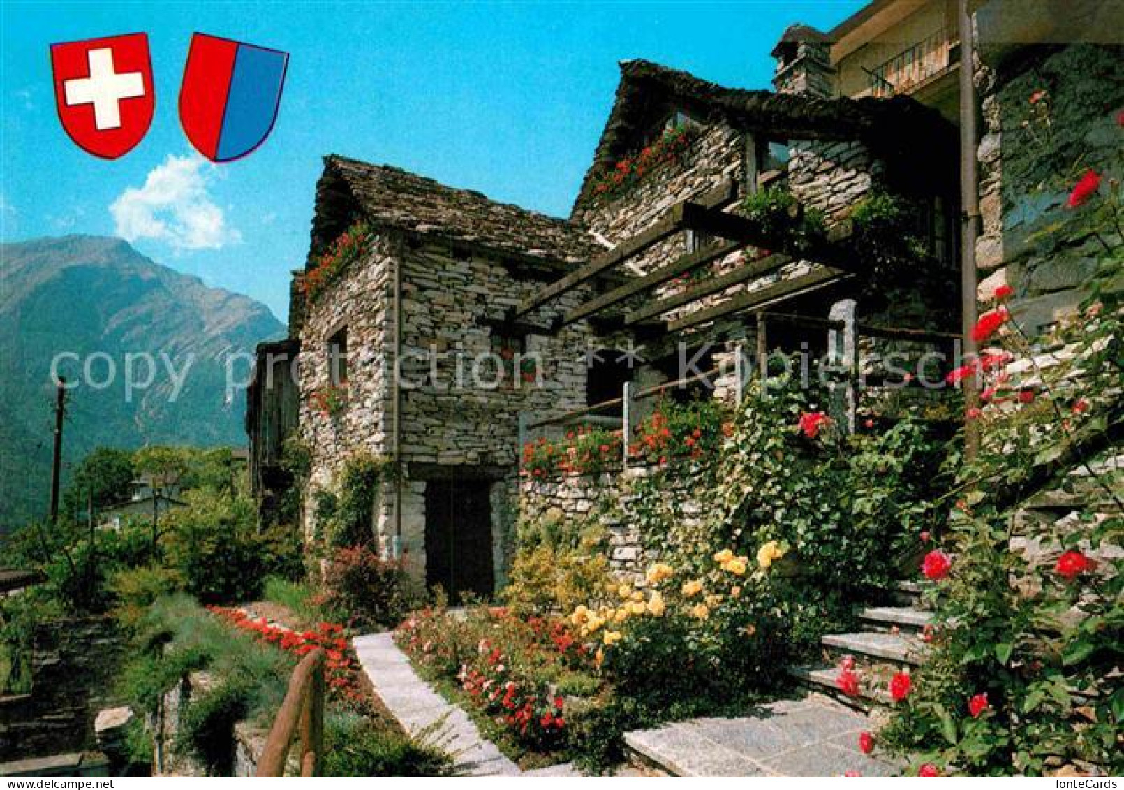 Vogorno Stadtansicht