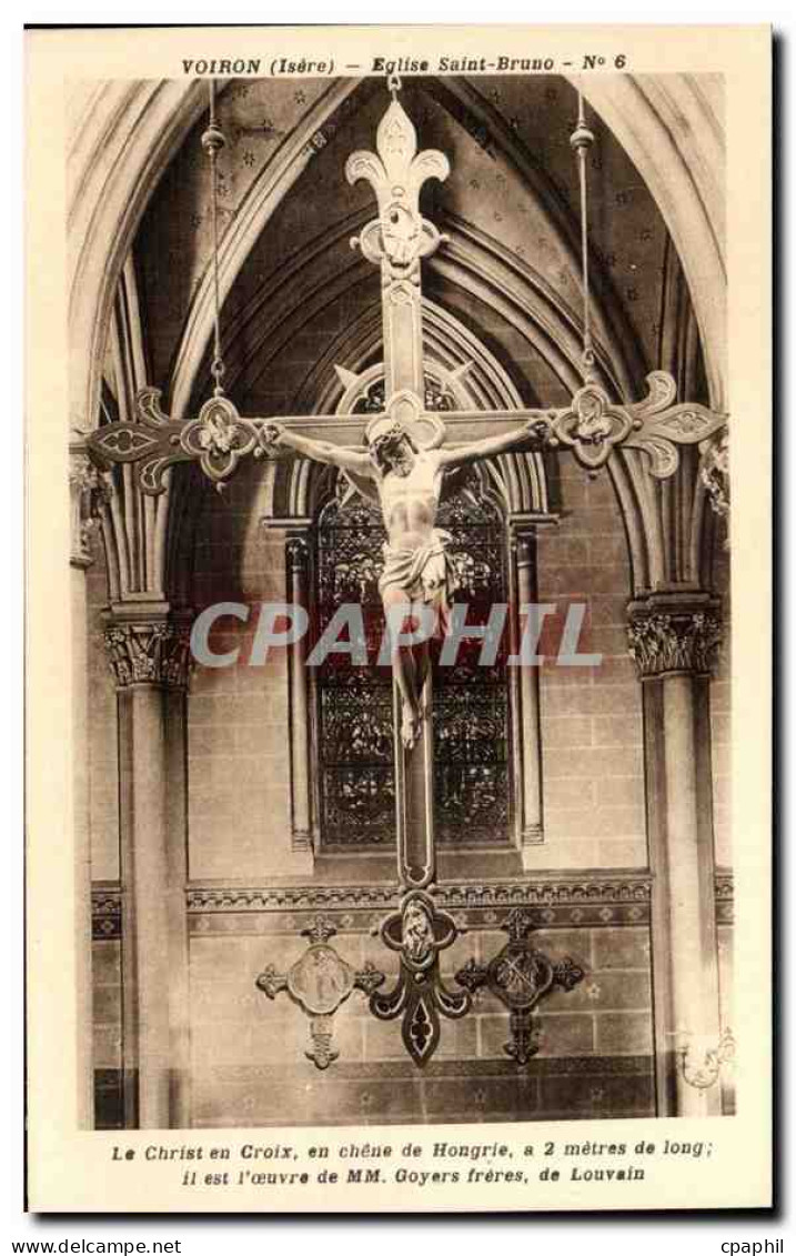 Voiron - Eglise Saint Bruno - CPA