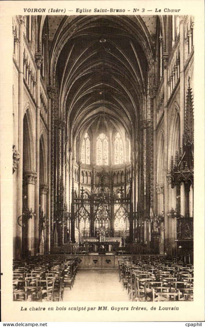 Voiron - Eglise Saint Bruno - Le Choeur - CPA