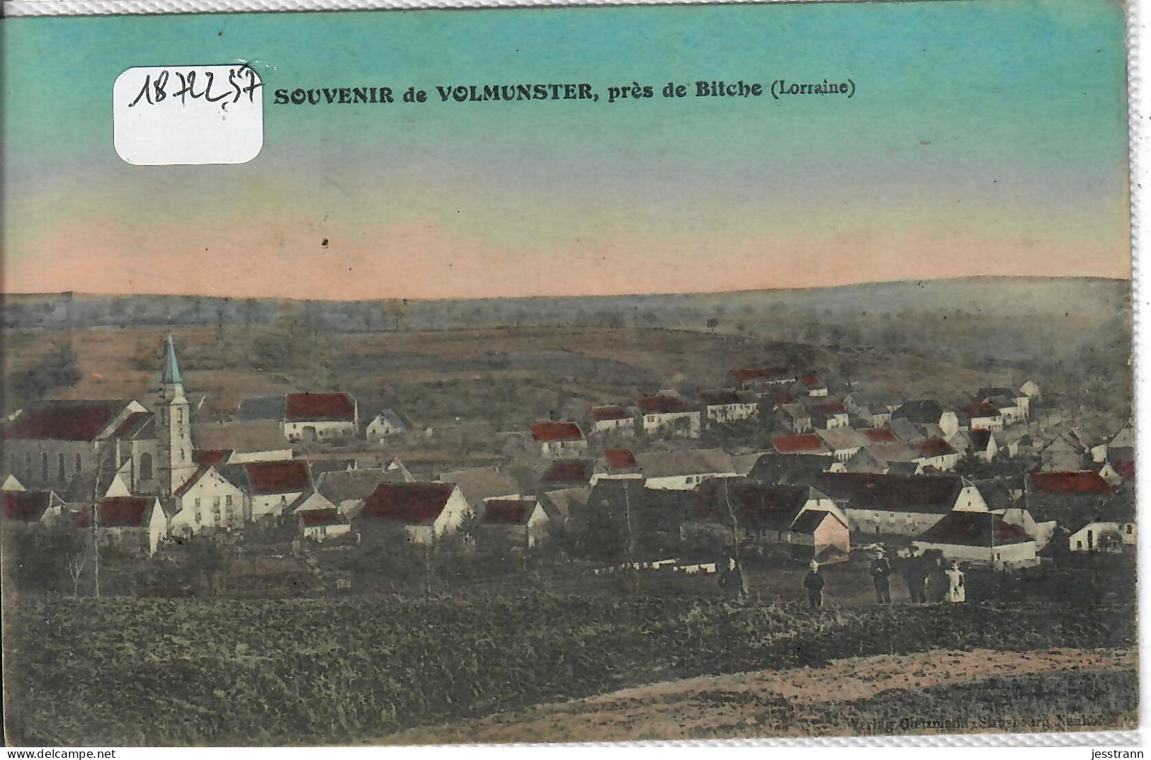 VOLMUNSTER- SOUVENIR DE VOLMUNSTER- PRES DE BITCHE