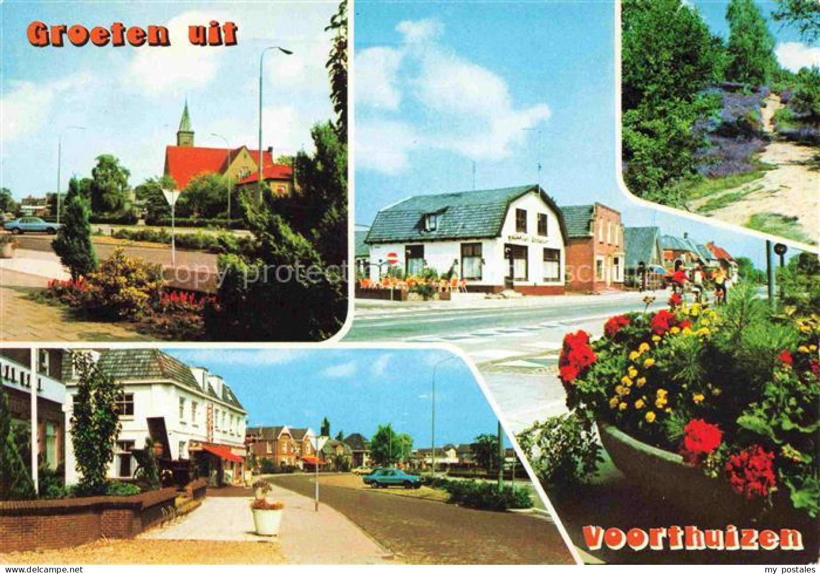 Voorthuizen Barneveld NL Ortsansichten Kirche Landschaft