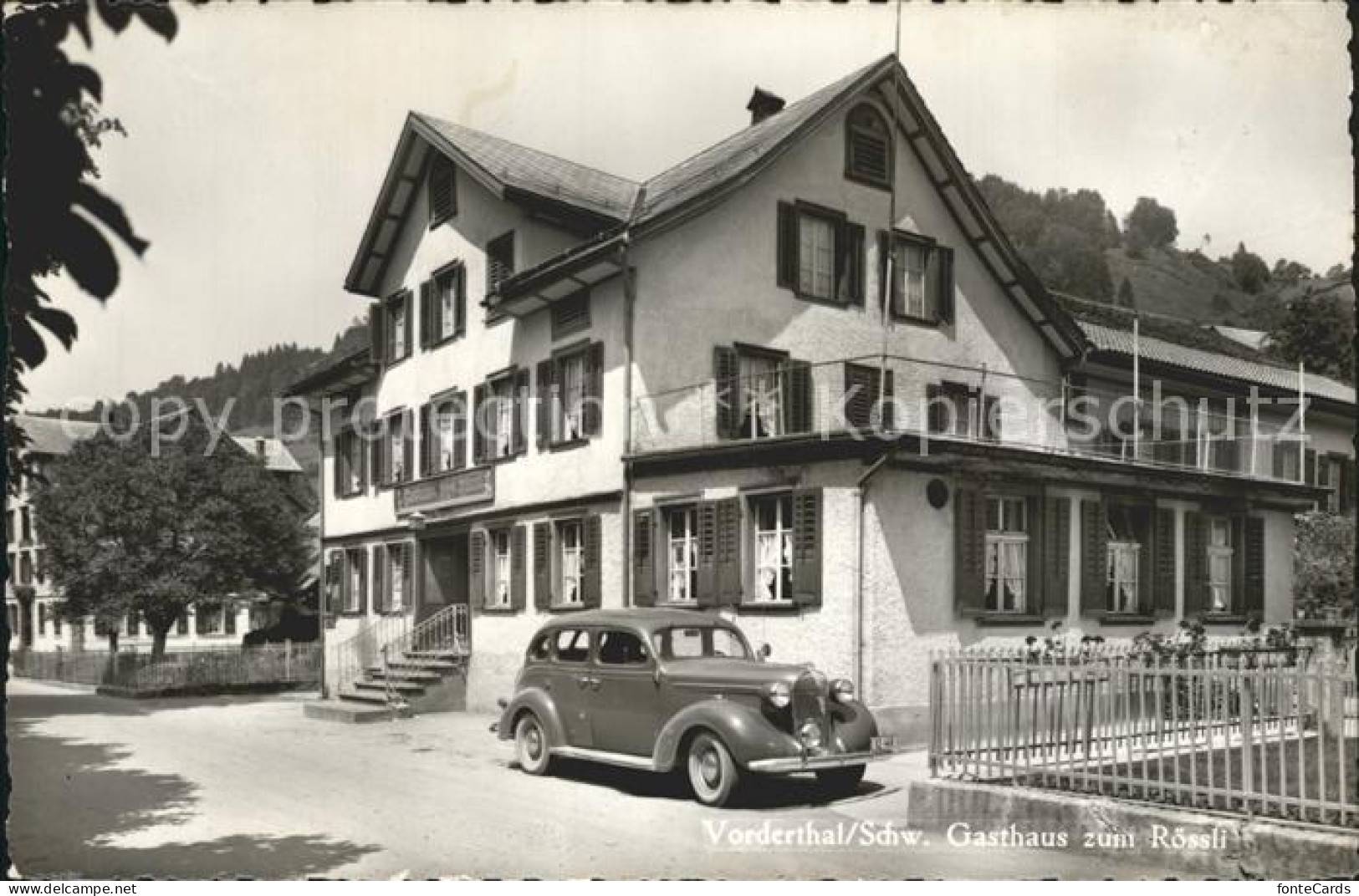 Vorderthal Gasthaus zum Roessli