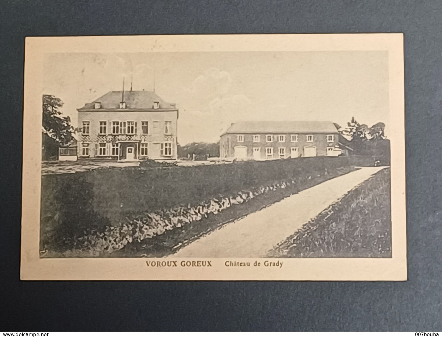 VOROUX GOREUX / CHATEAU DE GRADY / EDIT. KAQUET MONTEGNÉE